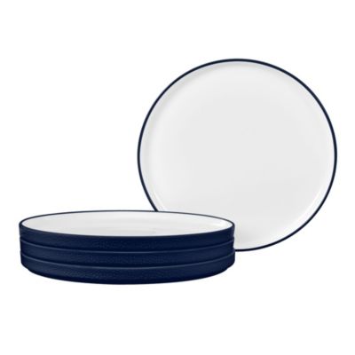 Noritake Colortex Stone Set Of 4 Stax Salad Plates, 7-1/2"