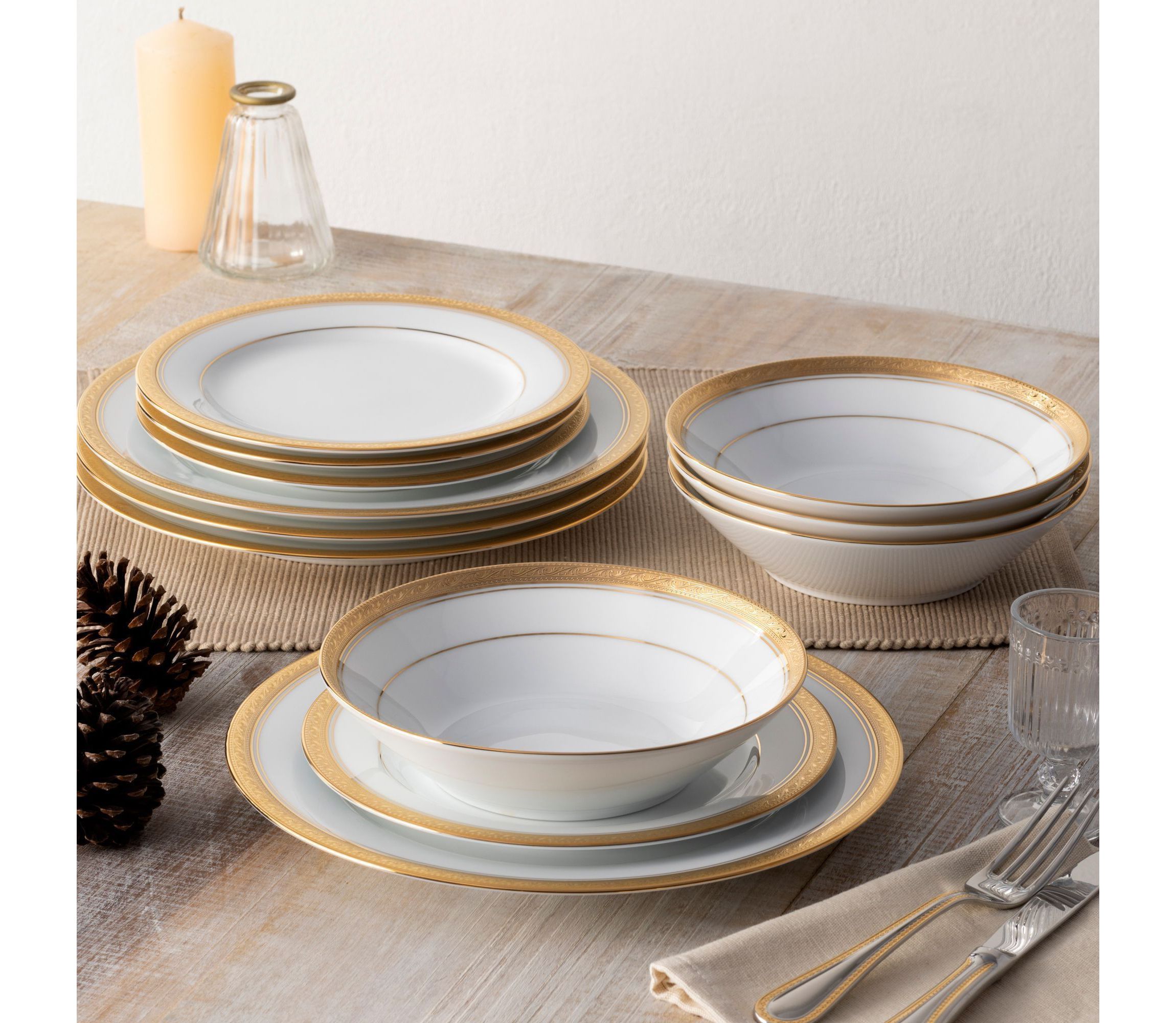 Crestwood Set Of 4 Soup Bowls, 7-1/2", 12 oz.