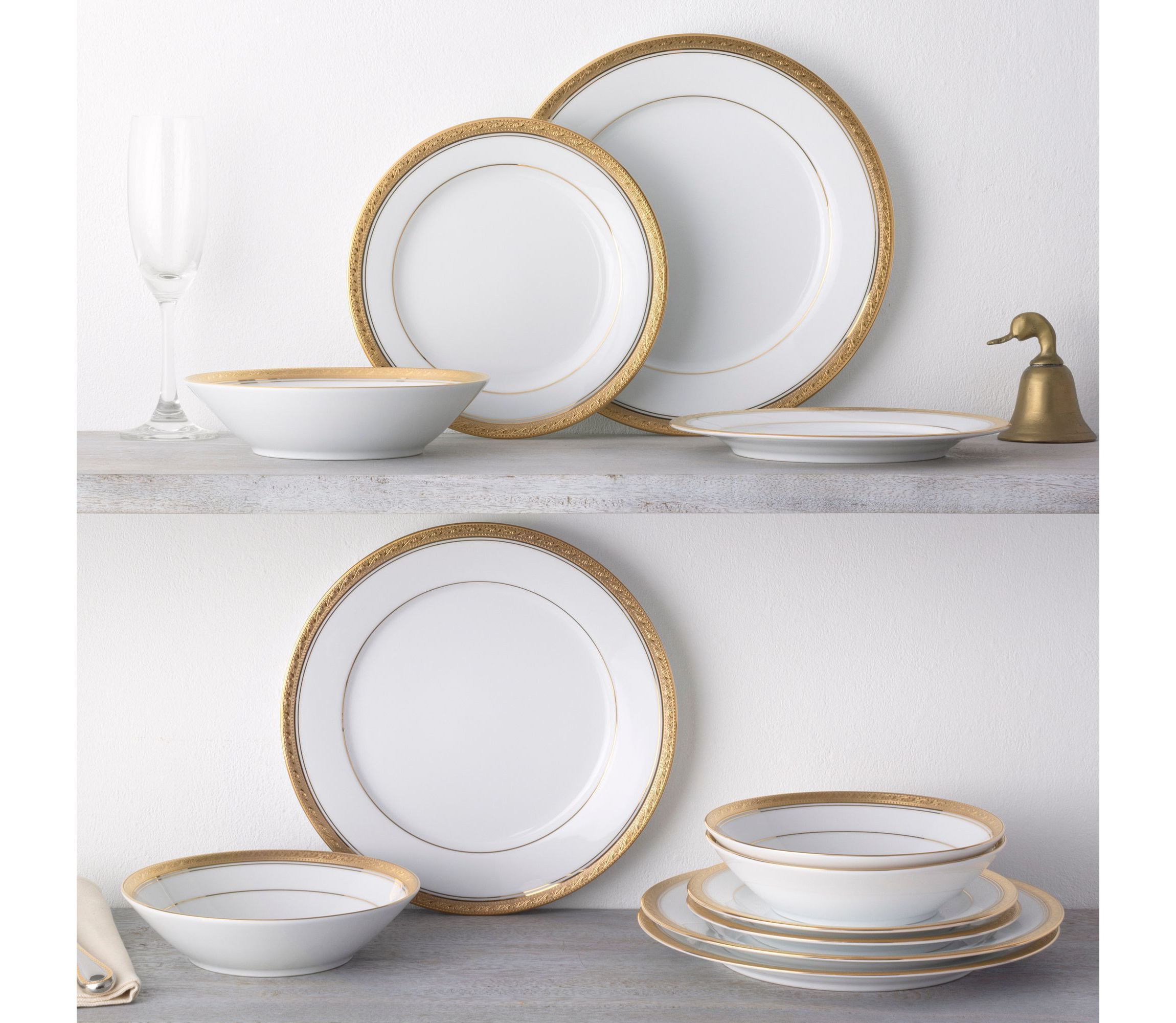 Crestwood Set Of 4 Soup Bowls, 7-1/2", 12 oz.