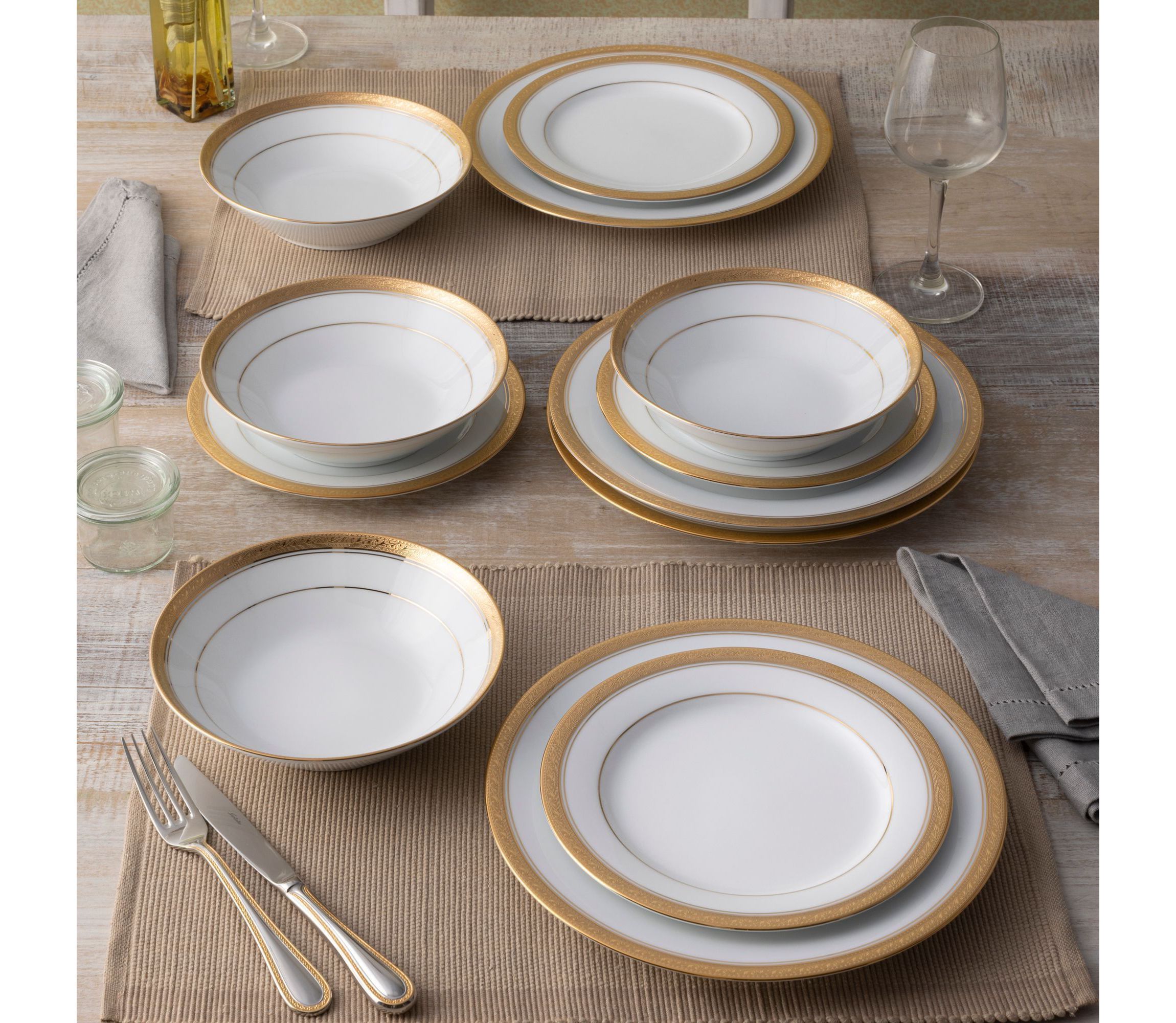 Crestwood Set Of 4 Soup Bowls, 7-1/2", 12 oz.