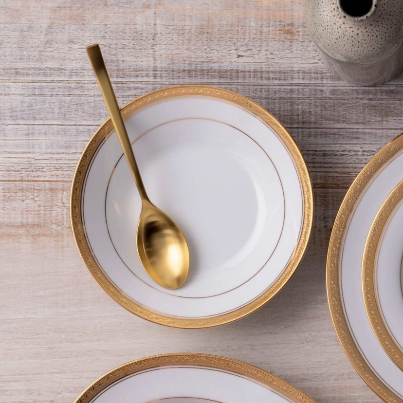 Crestwood Set Of 4 Soup Bowls, 7-1/2", 12 oz.