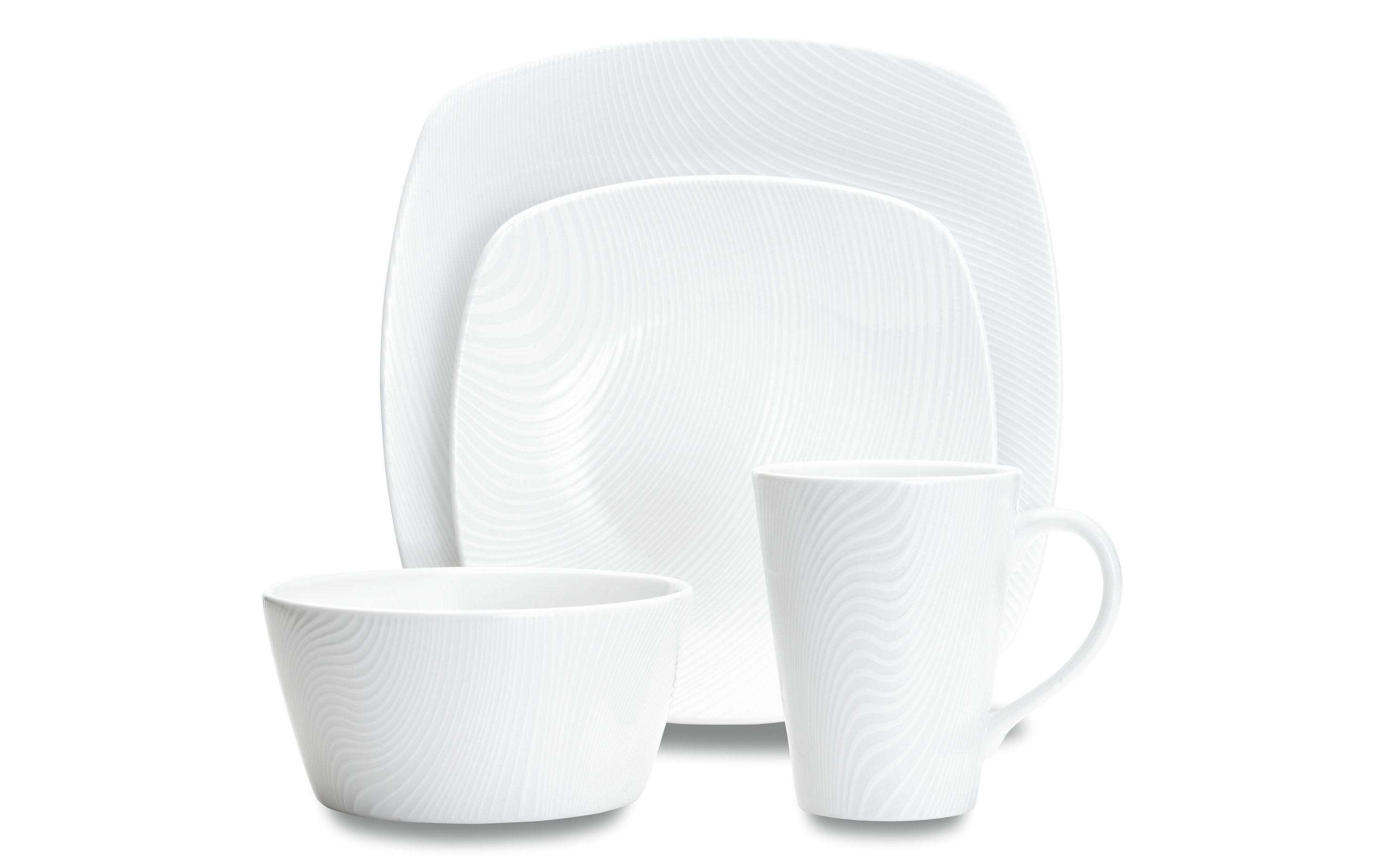 Colorscapes 4-Piece Square Place Setting