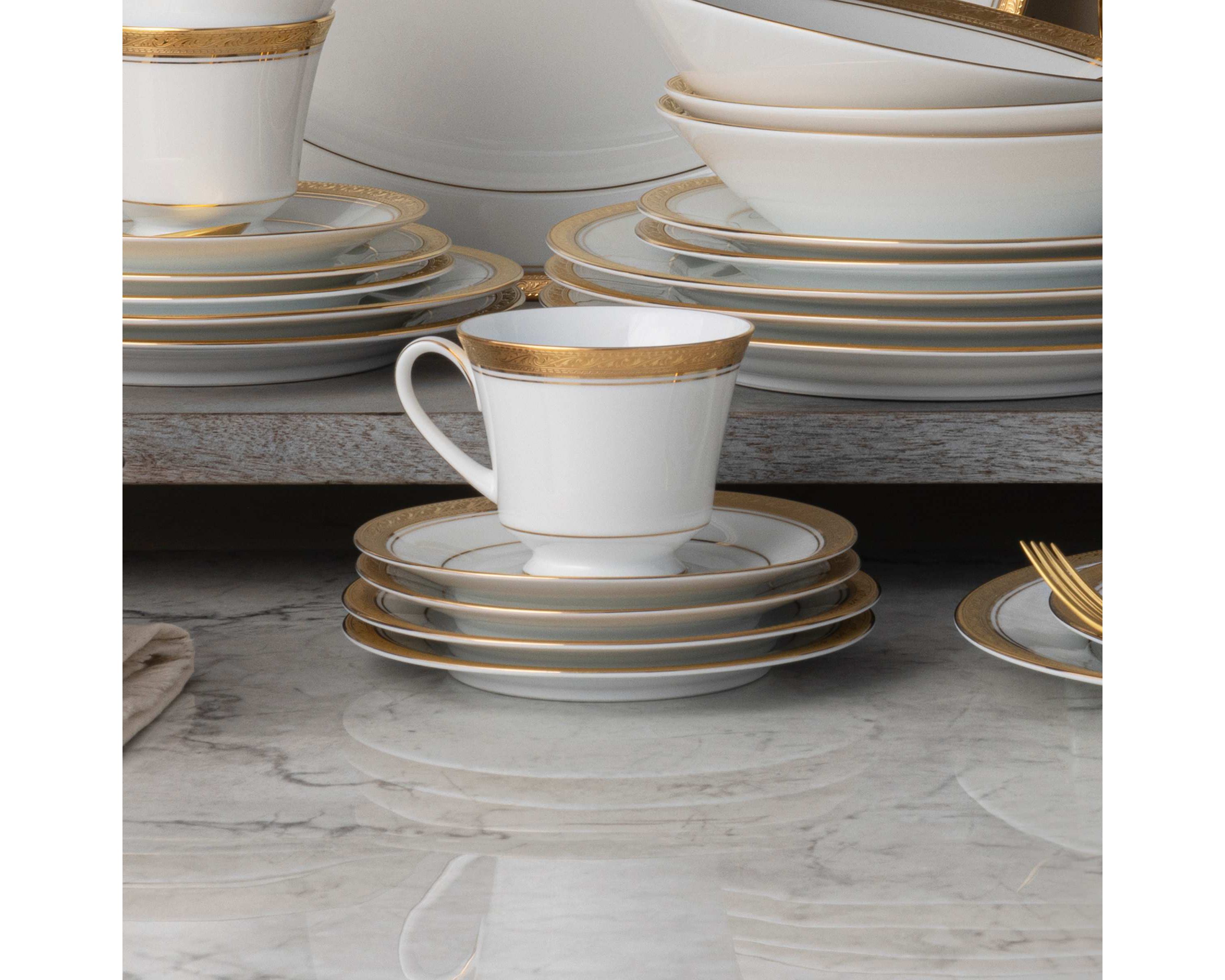 Crestwood Set Of 4 Cups, 8 Oz.