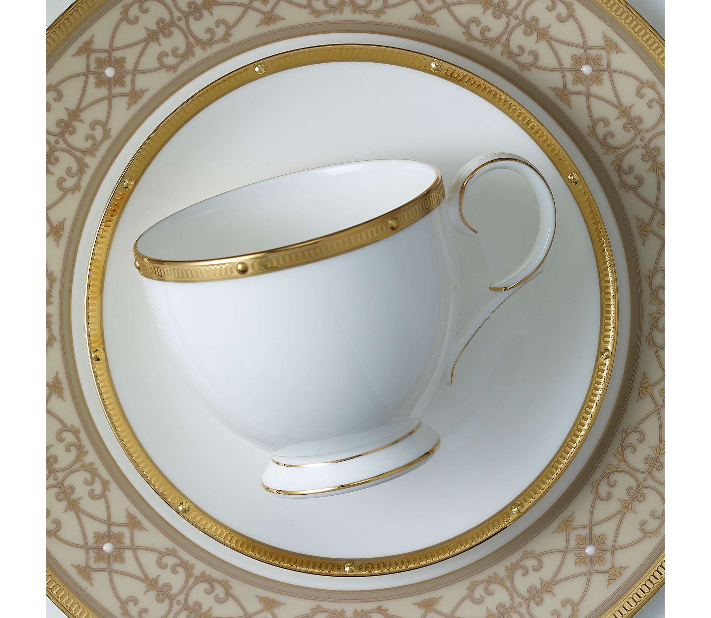 Rochelle Gold Set Of 4 Fruit Bowls, 6", 5 oz.
