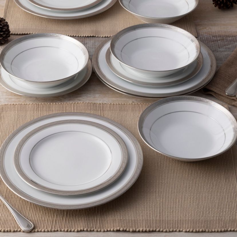 Crestwood Set Of 4 Dinner Plates, 10-1/2"