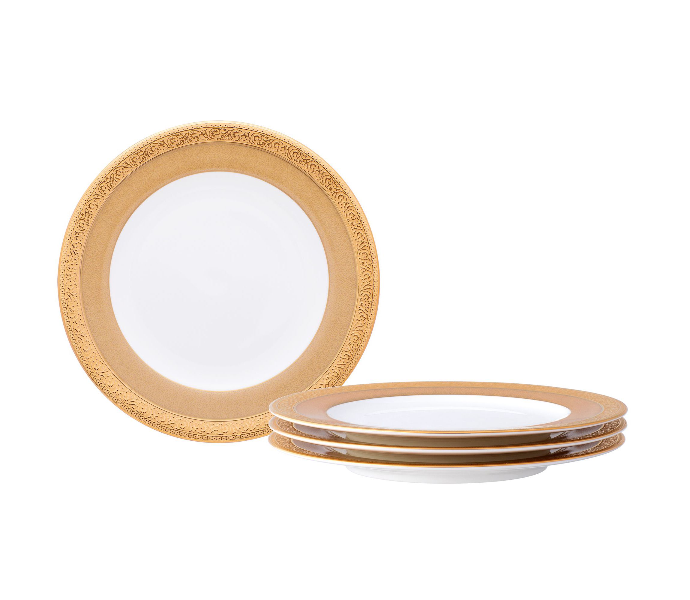 Summit Gold Set Of 4 Bread & Butter/Appetizer Plates, 6-1/2"