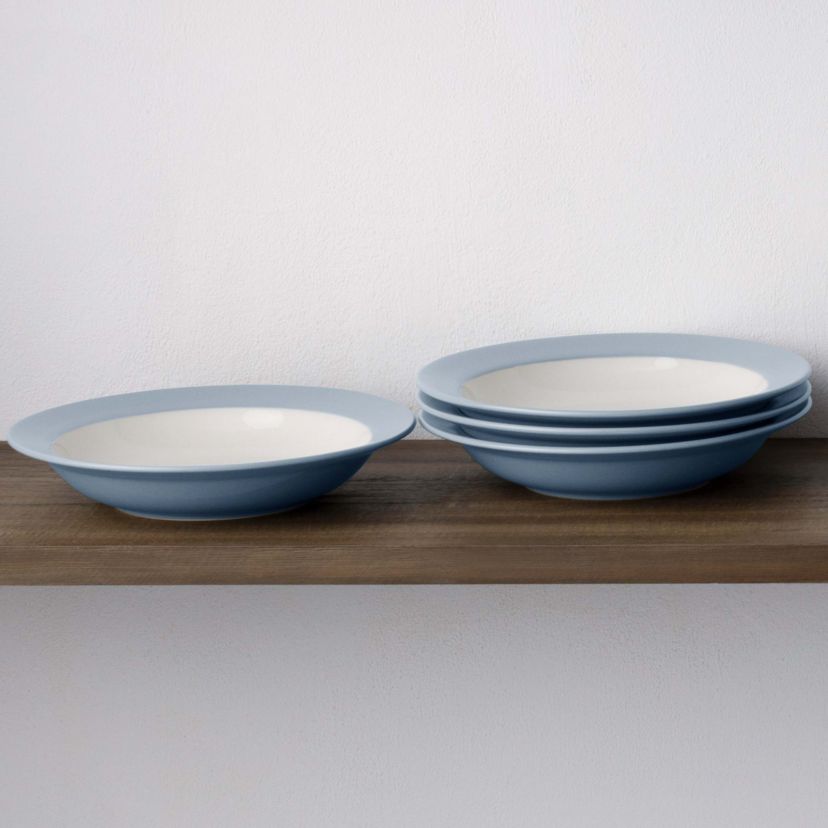 Colorwave Set Of 4 Pasta/Rim Soups, 8-1/2", 20 Oz.