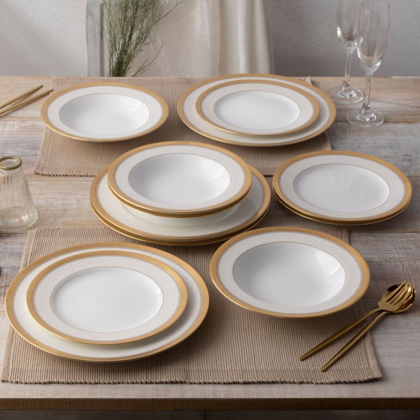 Odessa 12-Piece Dinnerware Set, Service for 4