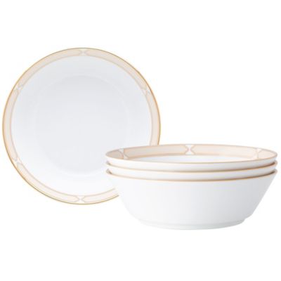 Noritake Eternal Palace Set Of 4 Soup Bowls, 7", 20 oz