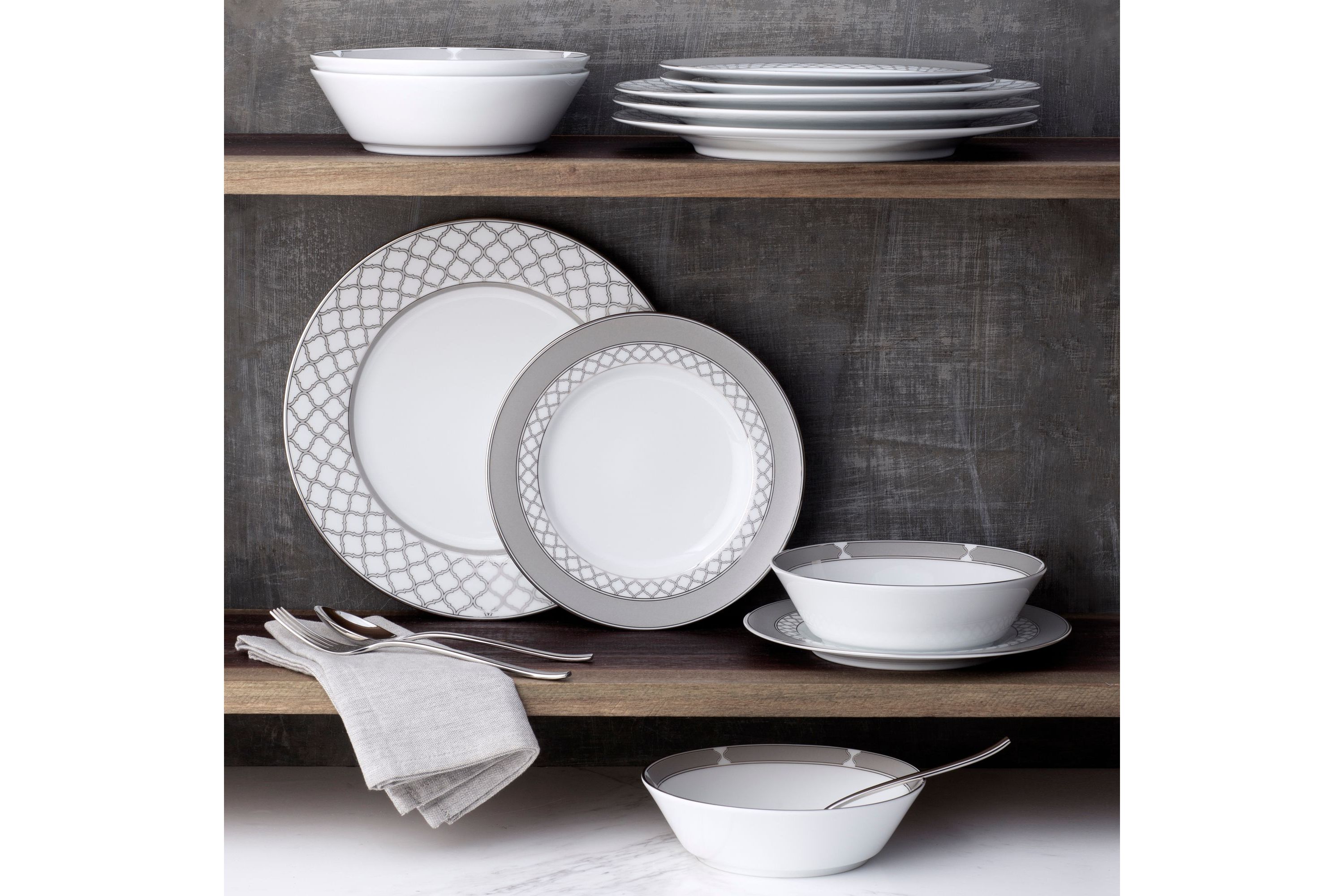 Eternal Palace Set Of 4 Soup Bowls, 7", 20 oz.