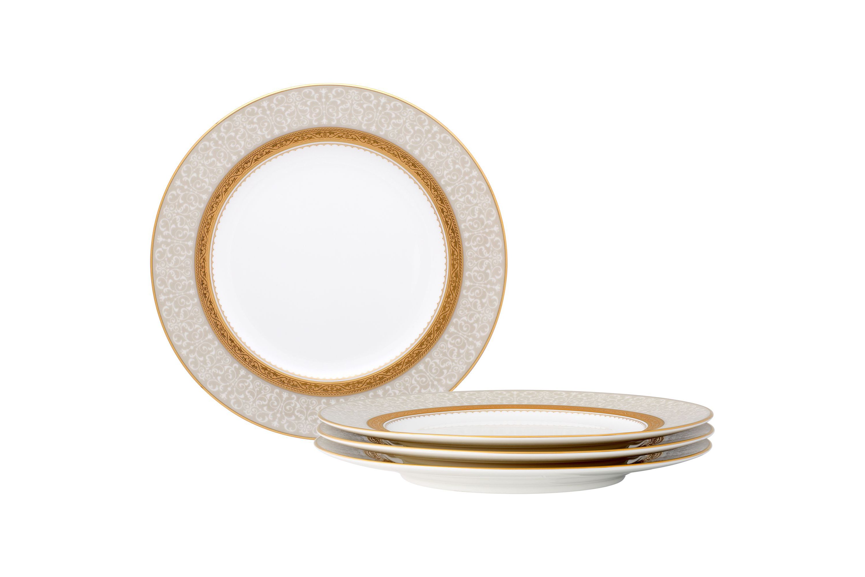 Odessa Set Of 4 Accent Plates, 9"