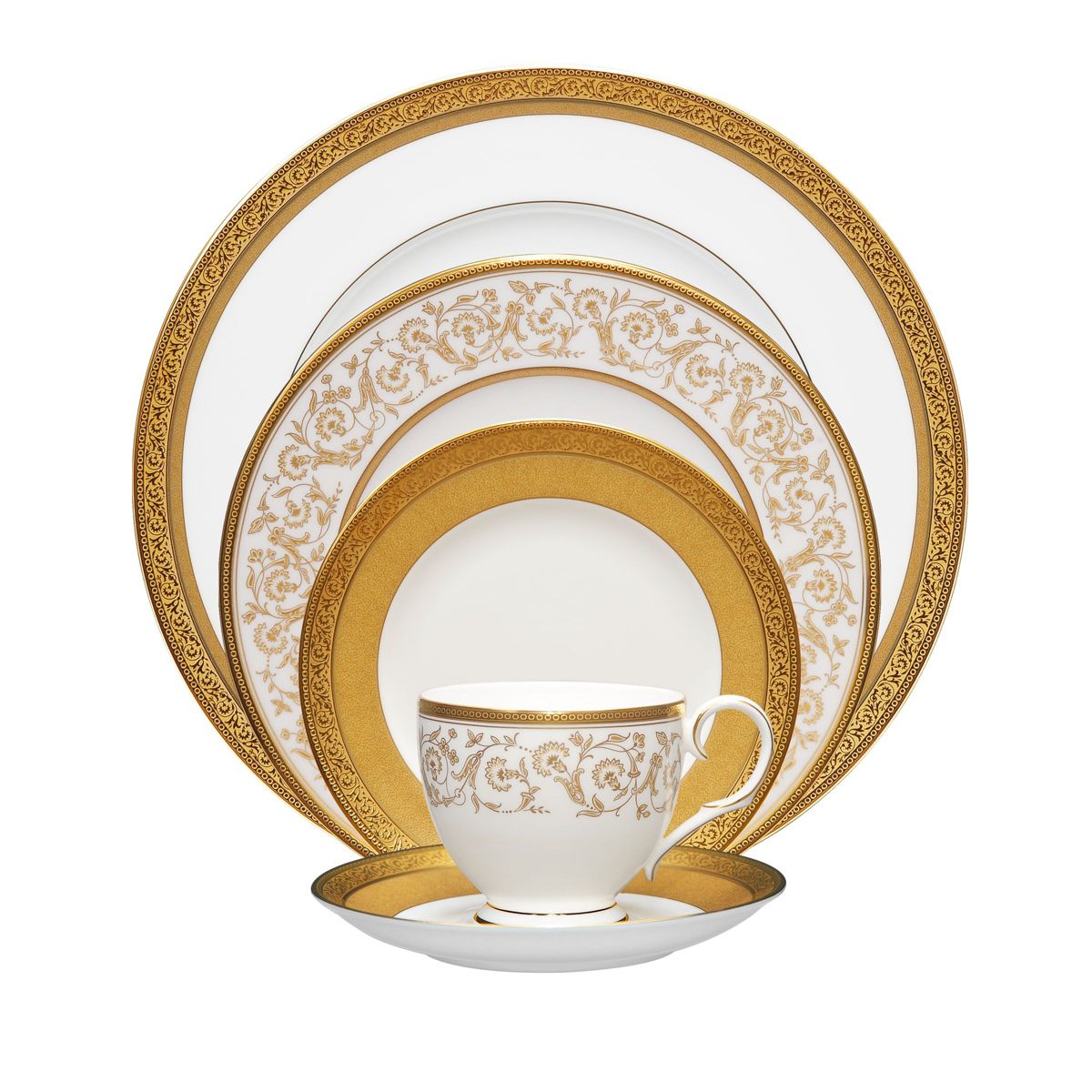 Summit Gold 5-Piece Place Setting, Service For 1