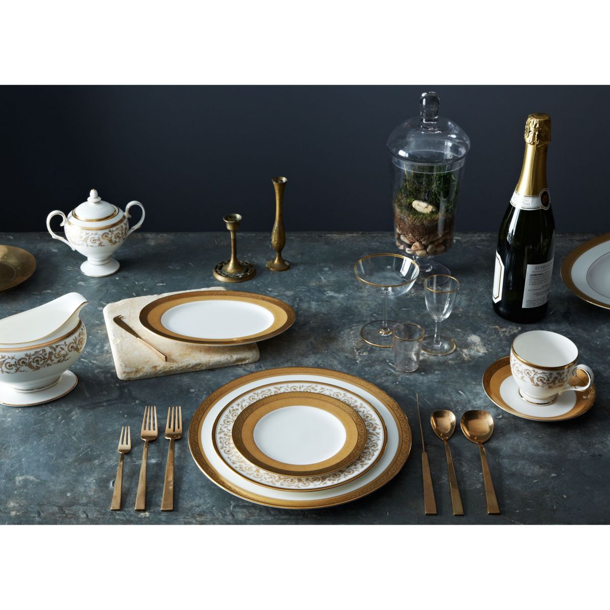 Summit Gold 5-Piece Place Setting, Service For 1