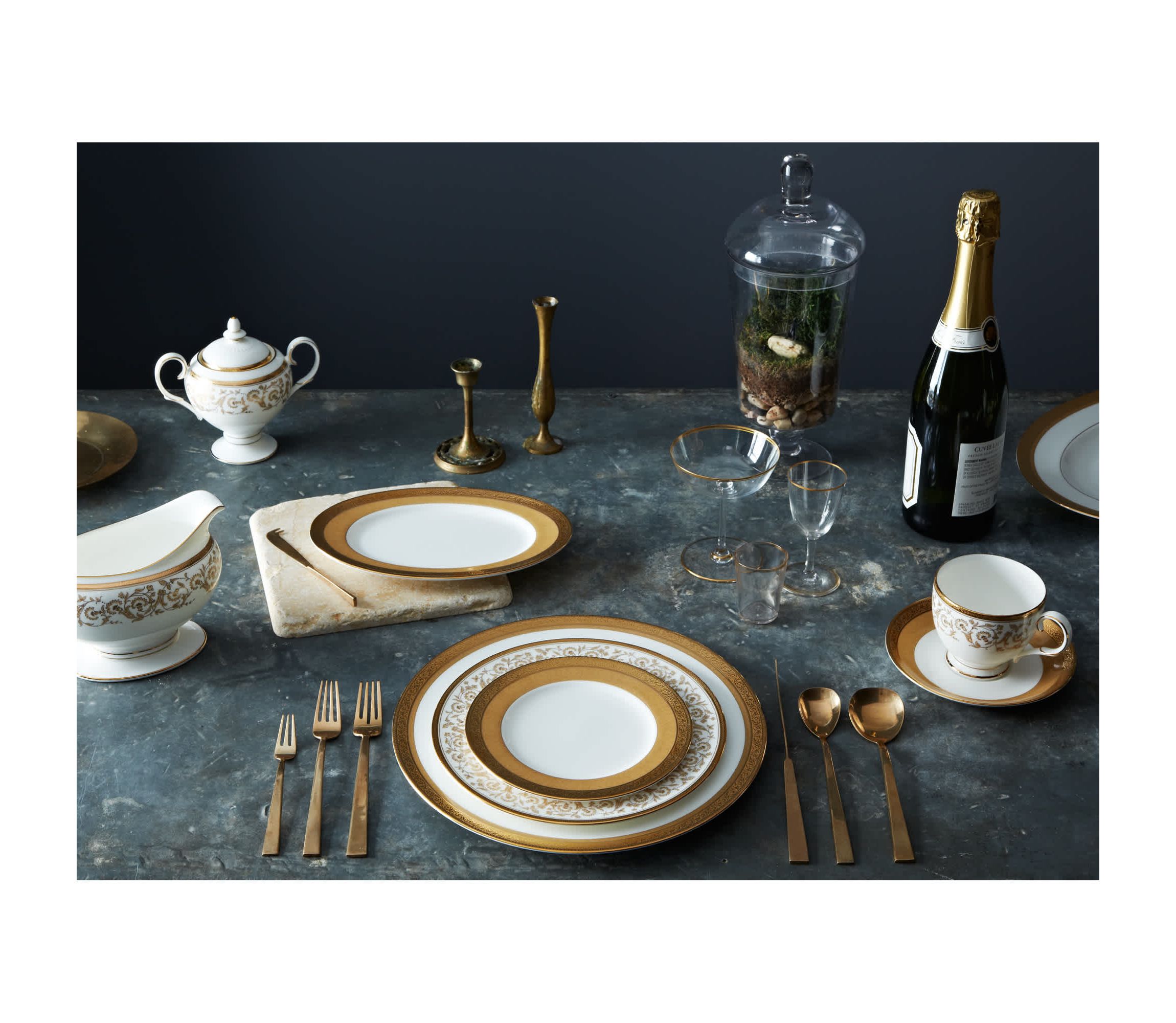 Summit Gold 5-Piece Place Setting, Service For 1
