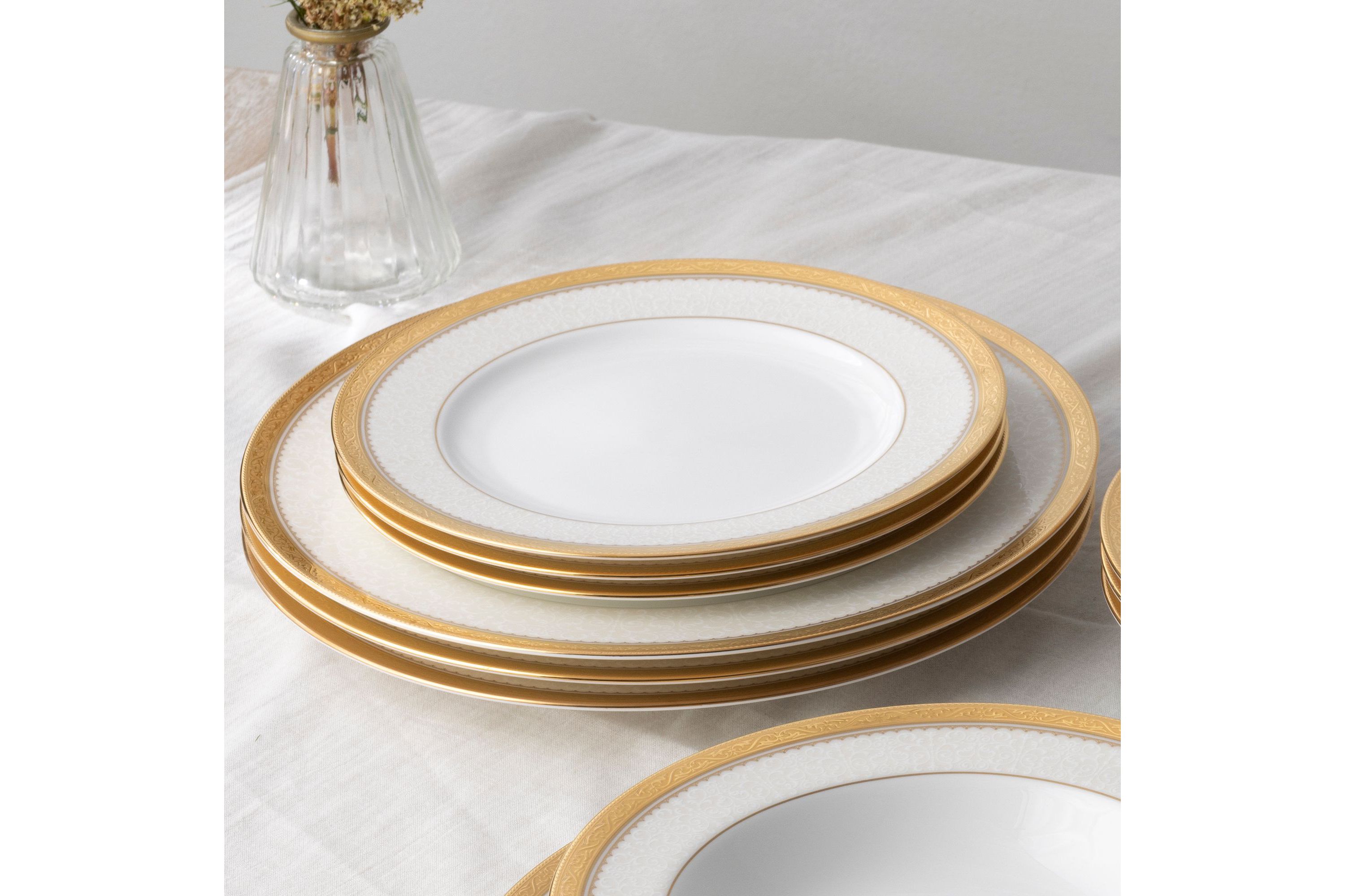 Odessa Set Of 4 Dinner Plates, 10-1/2"