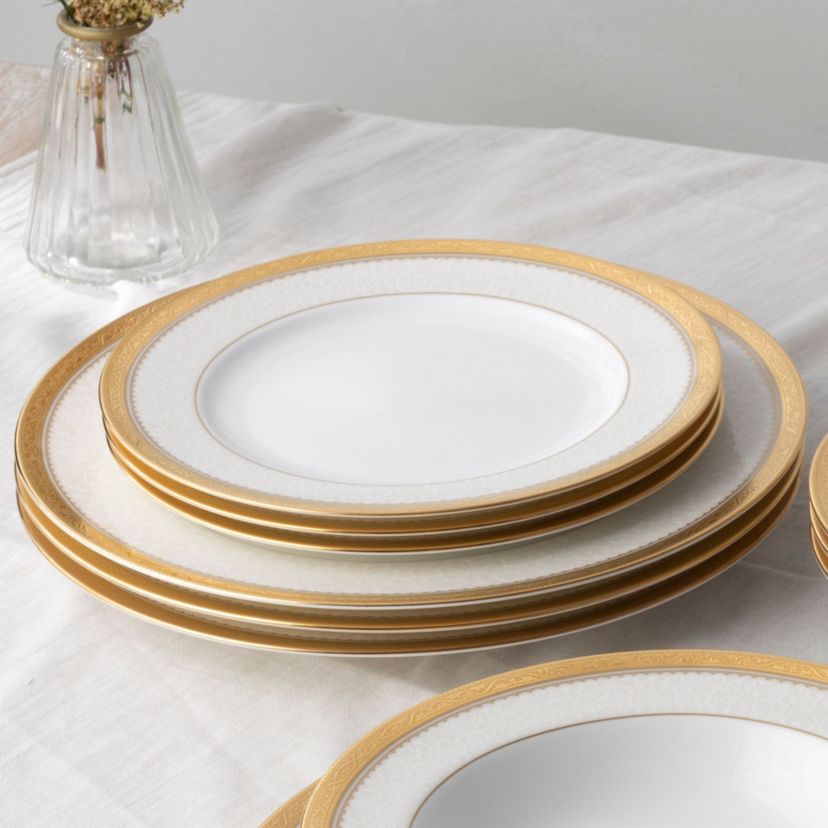 Odessa Set Of 4 Dinner Plates, 10-1/2"