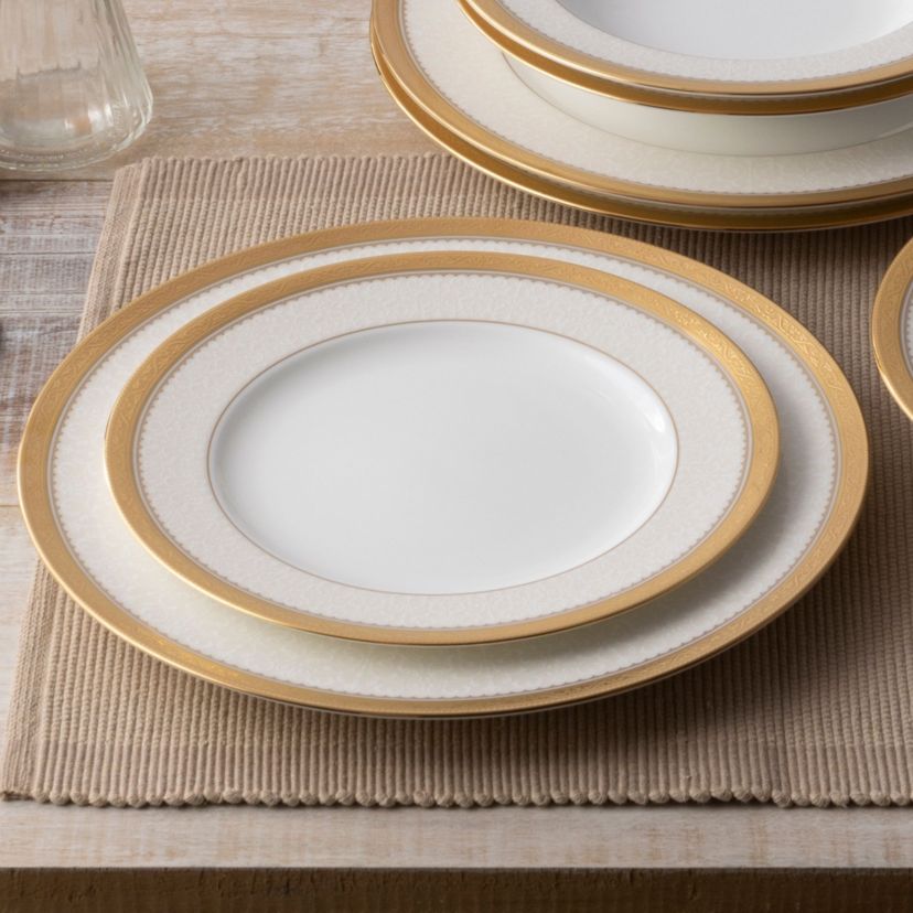 Odessa Set Of 4 Dinner Plates, 10-1/2"