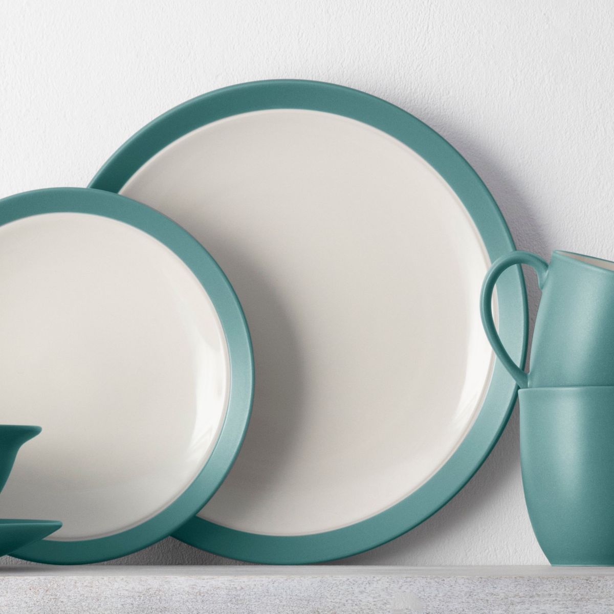 Colorwave Set Of 4 Curve Dinner Plate 11"