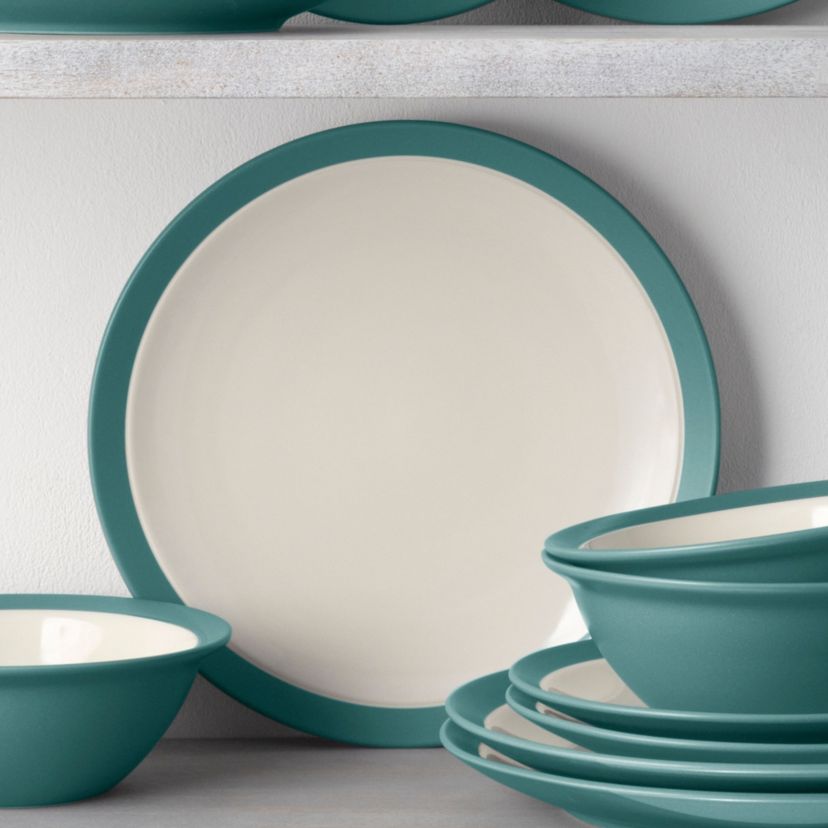 Colorwave Set Of 4 Curve Dinner Plate 11"