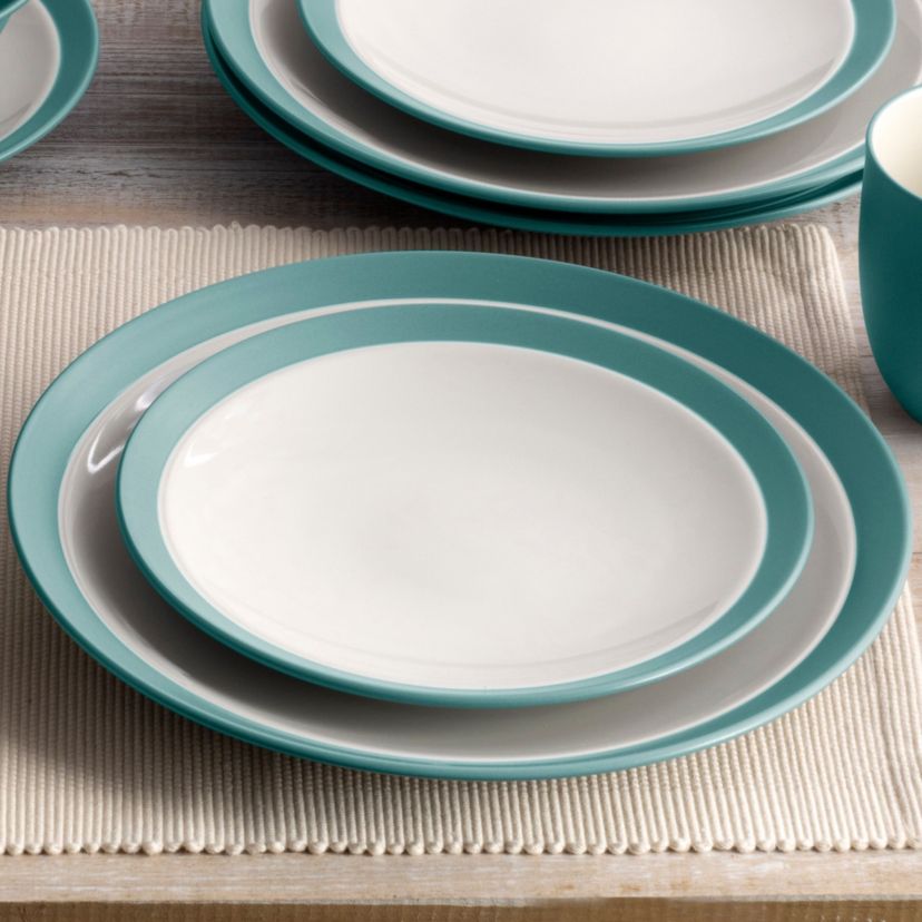 Colorwave Set Of 4 Curve Dinner Plate 11"