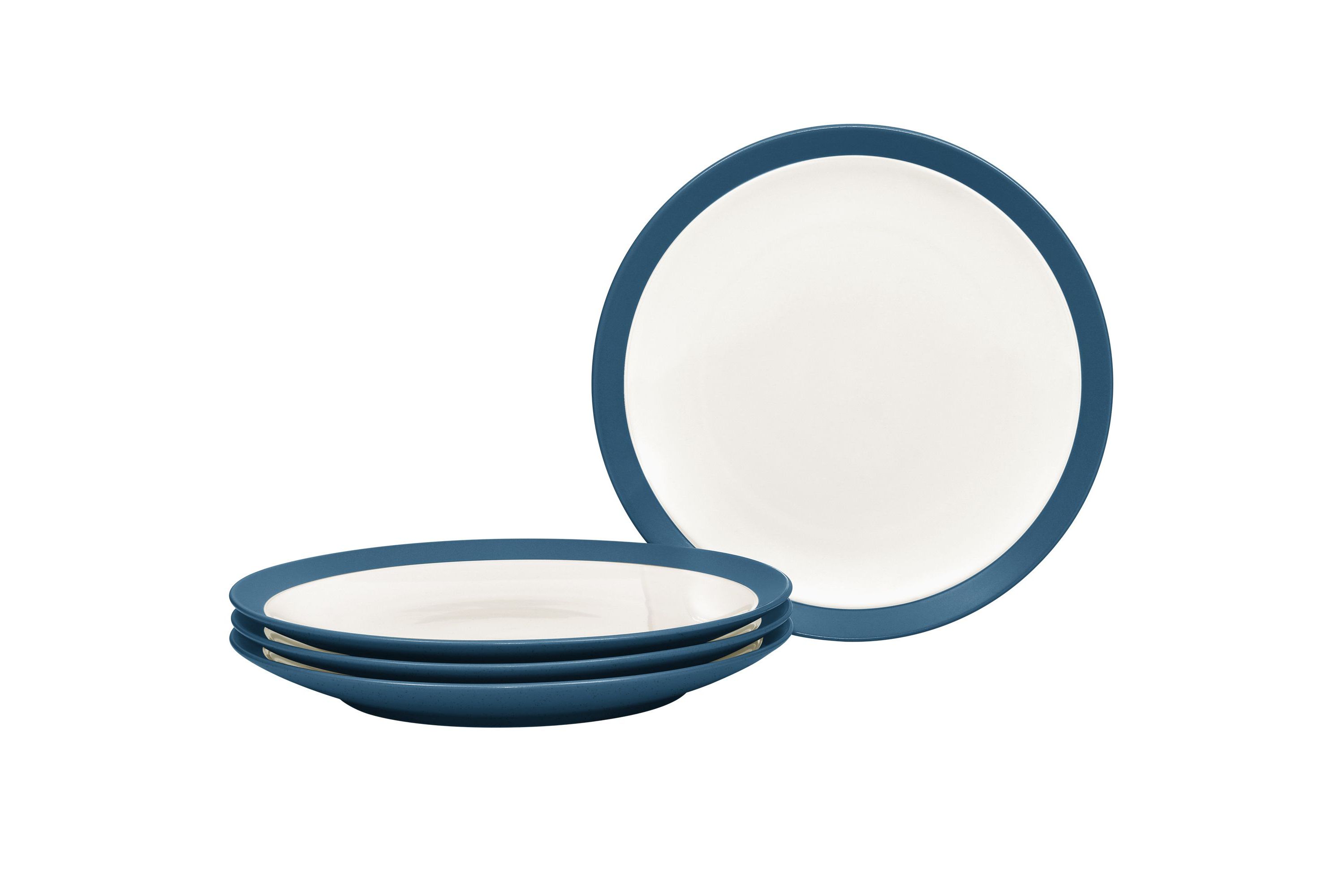 Colorwave Set Of 4 Curve Dinner Plate 11"