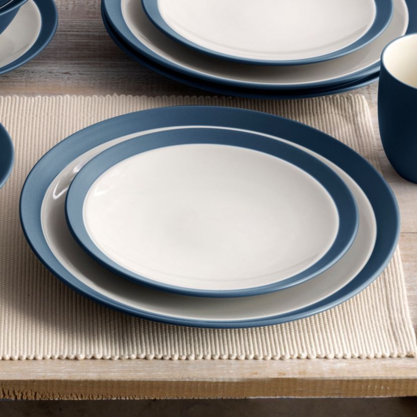 Colorwave Set Of 4 Curve Dinner Plate 11"