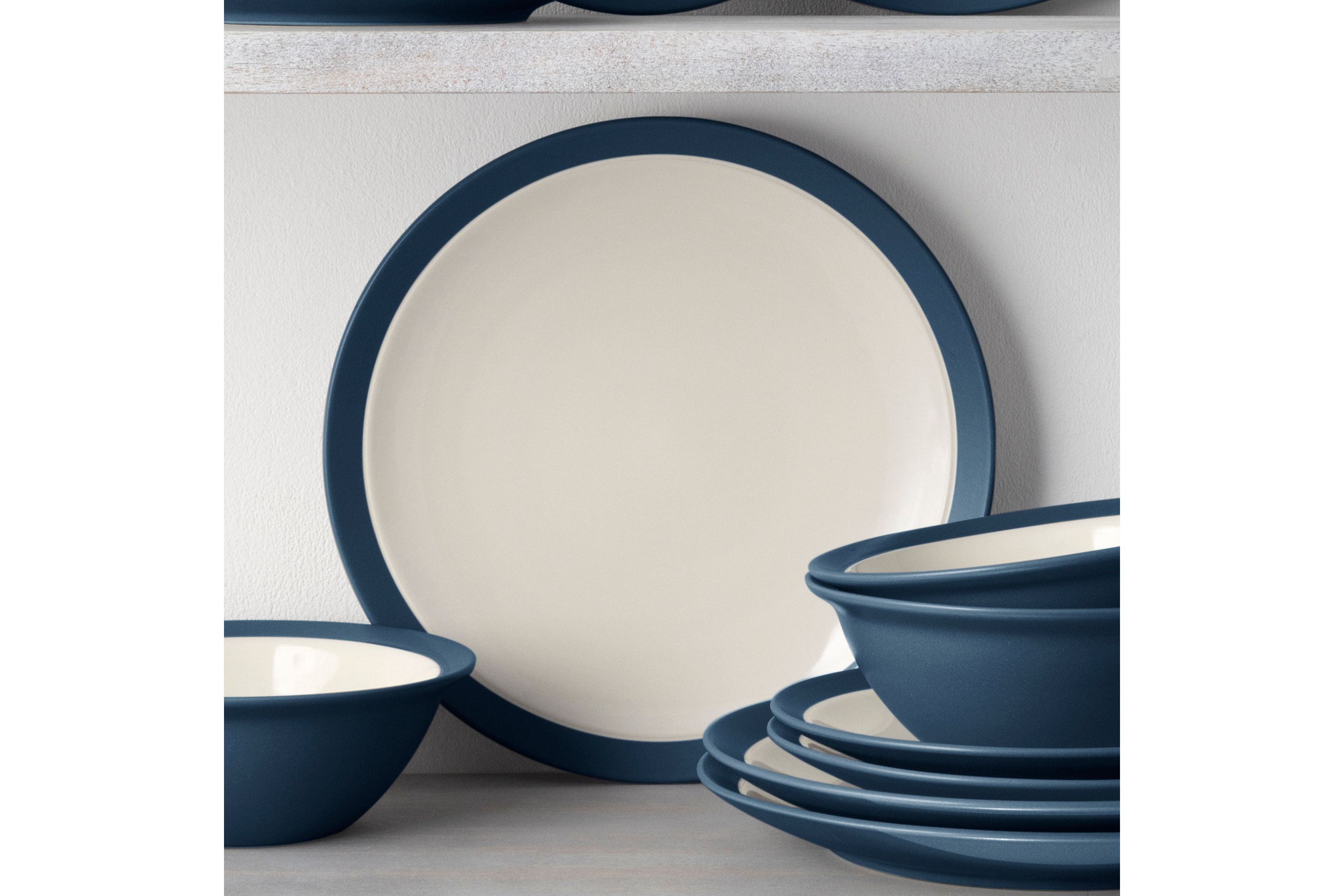 Colorwave Set Of 4 Curve Dinner Plate 11"