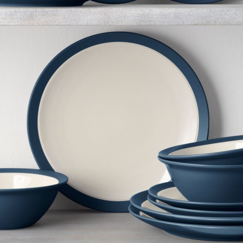 Colorwave Set Of 4 Curve Dinner Plate 11"