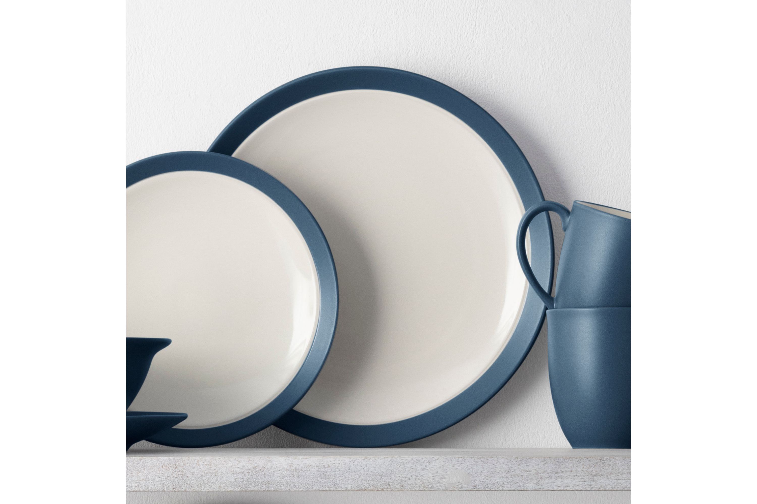Colorwave Set Of 4 Curve Dinner Plate 11"