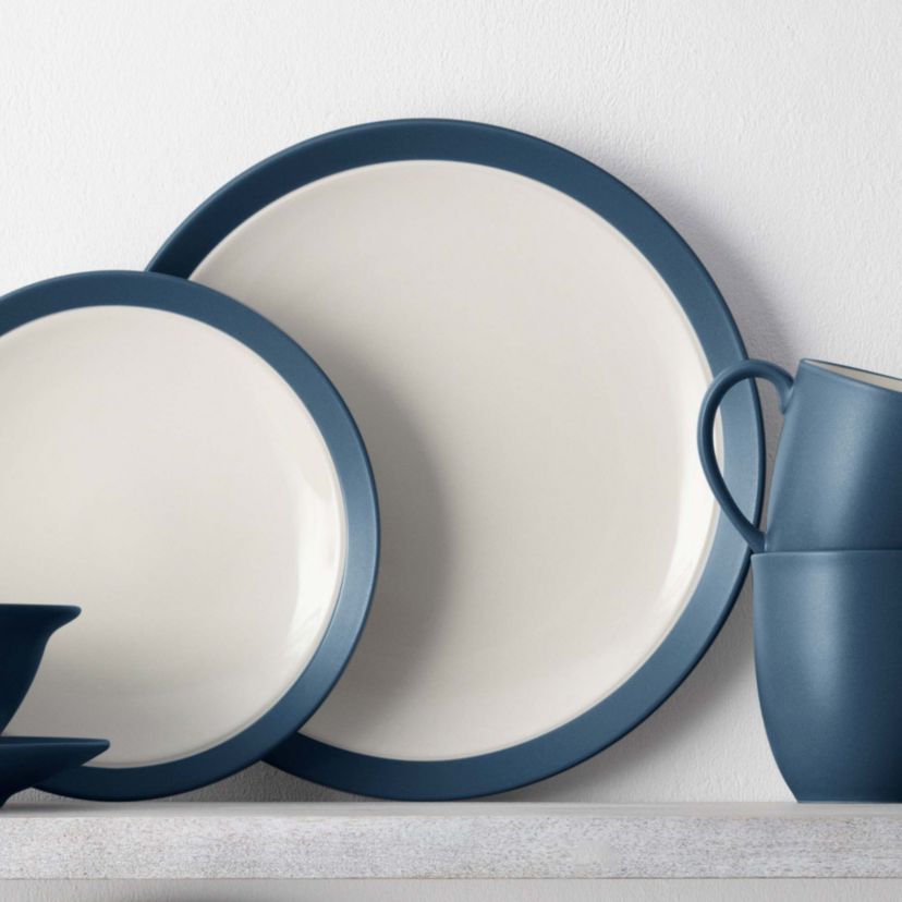Colorwave Set Of 4 Curve Dinner Plate 11"