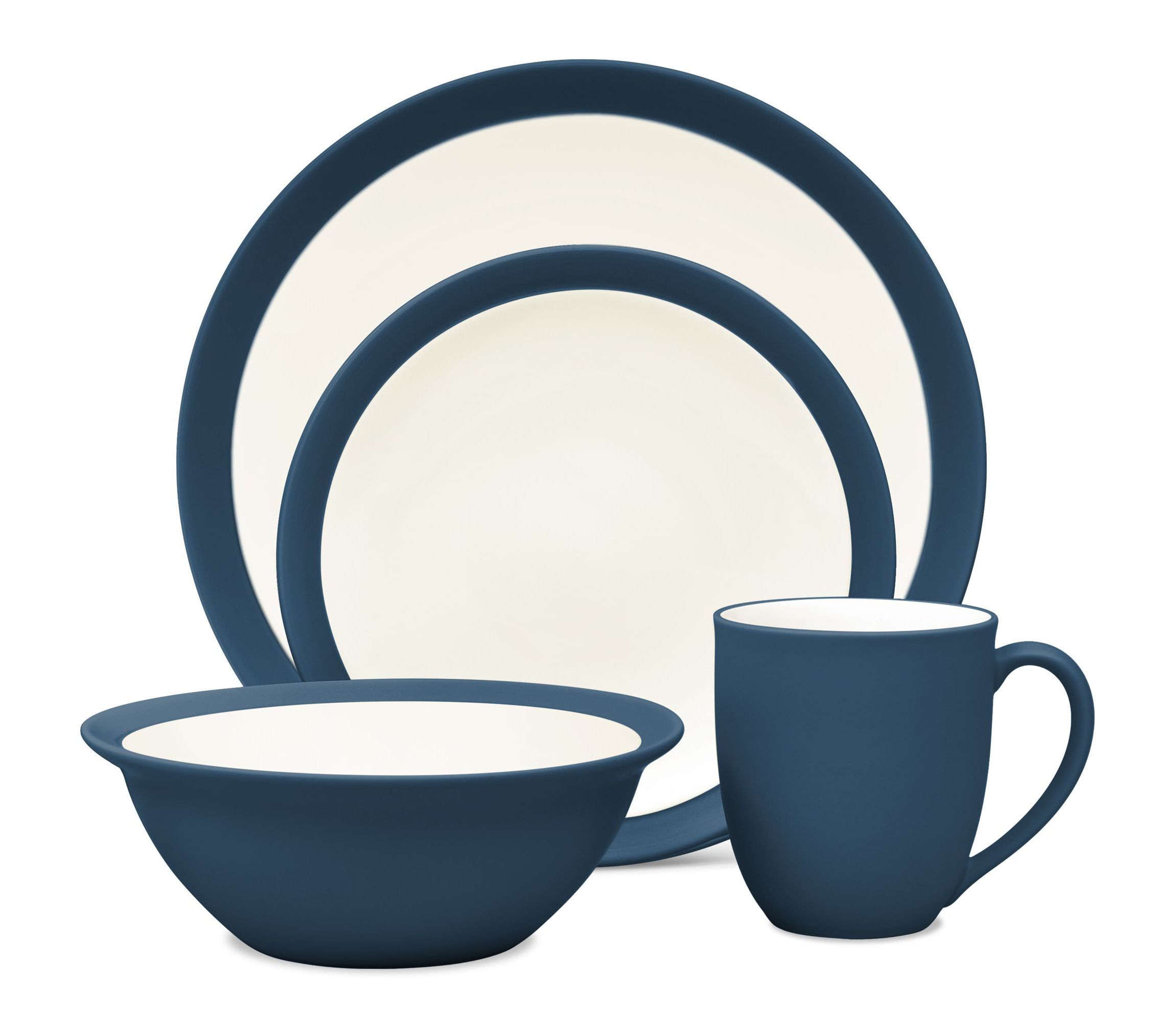 Colorwave 4-Piece Curve Place Setting, Service for 1