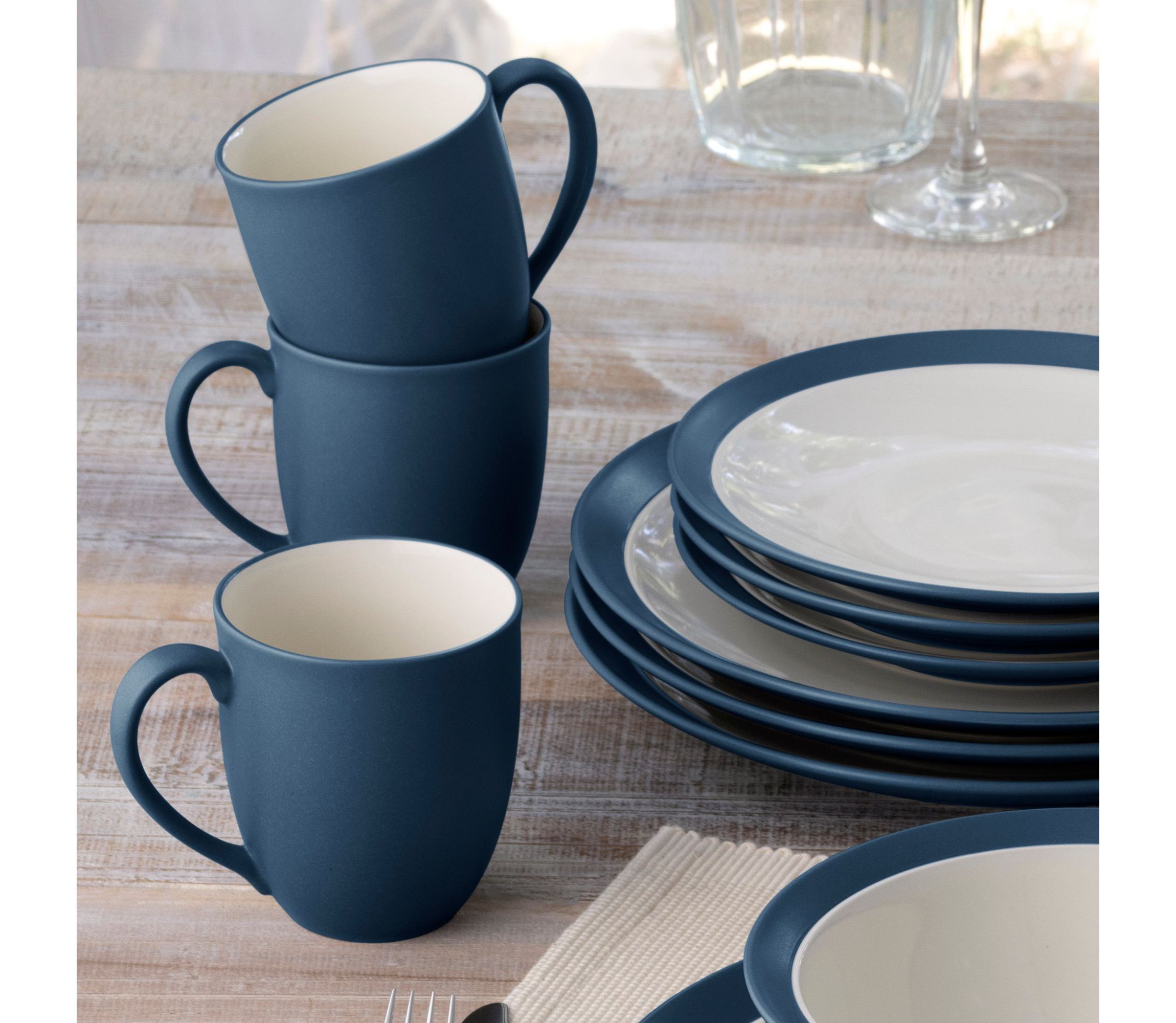 Colorwave 4-Piece Curve Place Setting, Service for 1