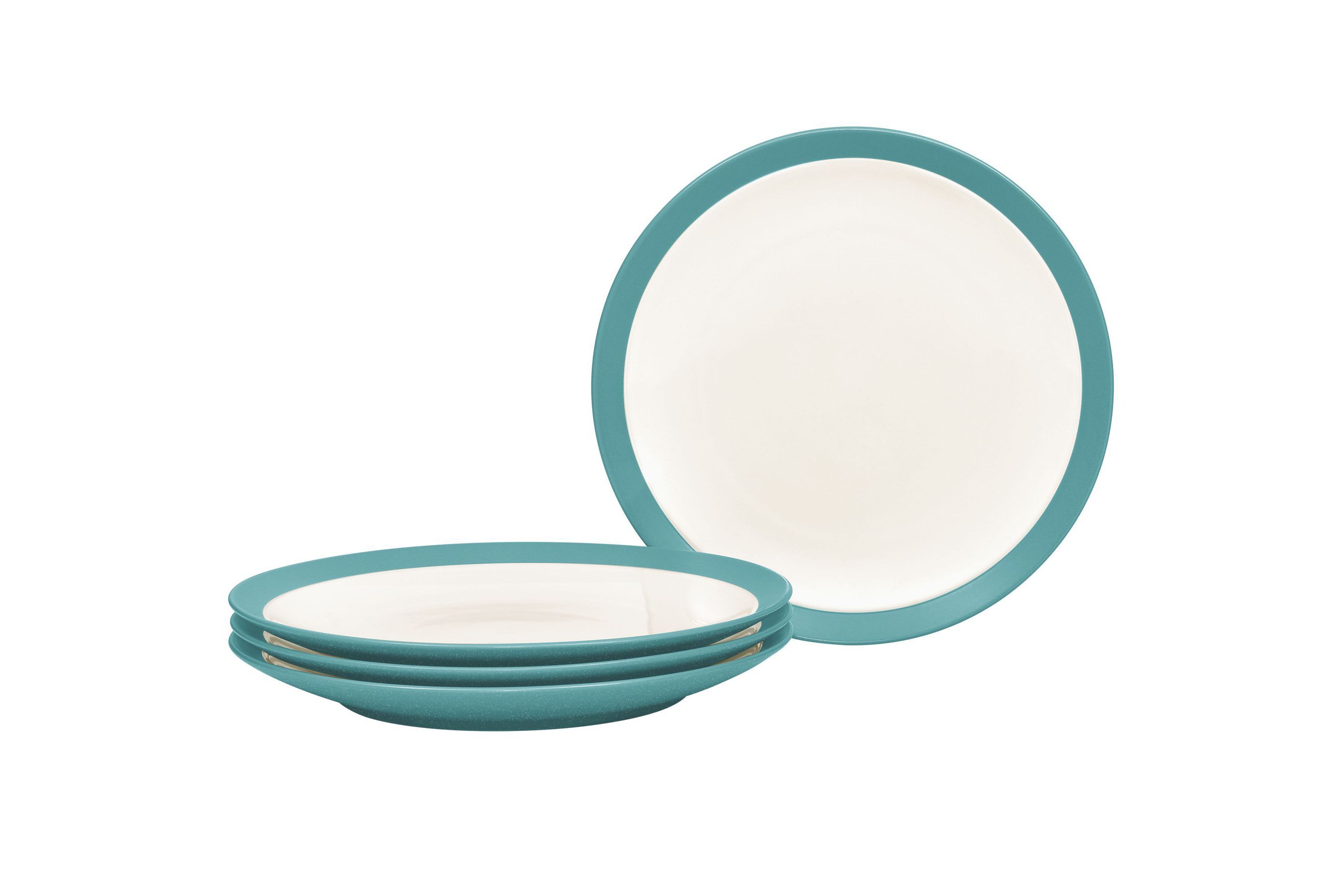 Colorwave Set Of 4 Curve Salad Plates, 8-1/2"