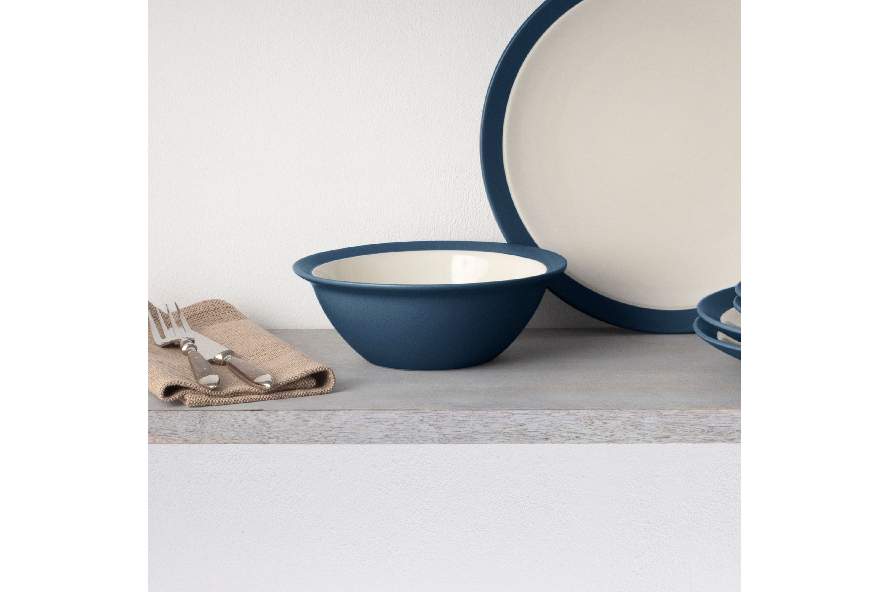 Colorwave Set Of 4 Curve Soup/Cereals, 7", 22 oz.