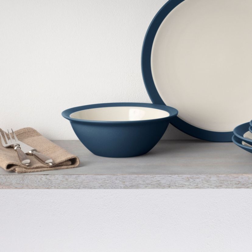Colorwave Set Of 4 Curve Soup/Cereals, 7", 22 oz.
