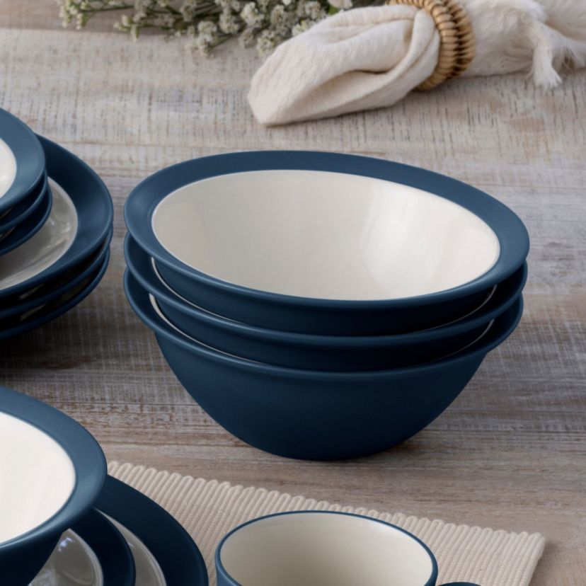 Colorwave Set Of 4 Curve Soup/Cereals, 7", 22 oz.