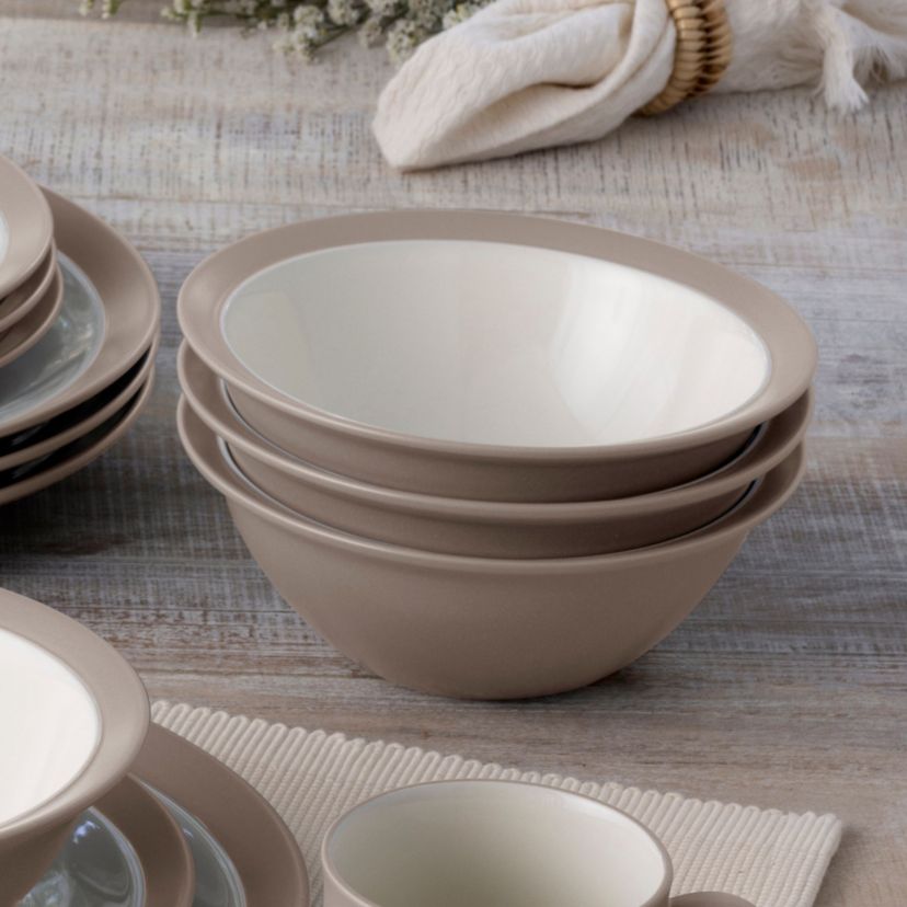 Colorwave Set Of 4 Curve Soup/Cereals, 7", 22 Oz.