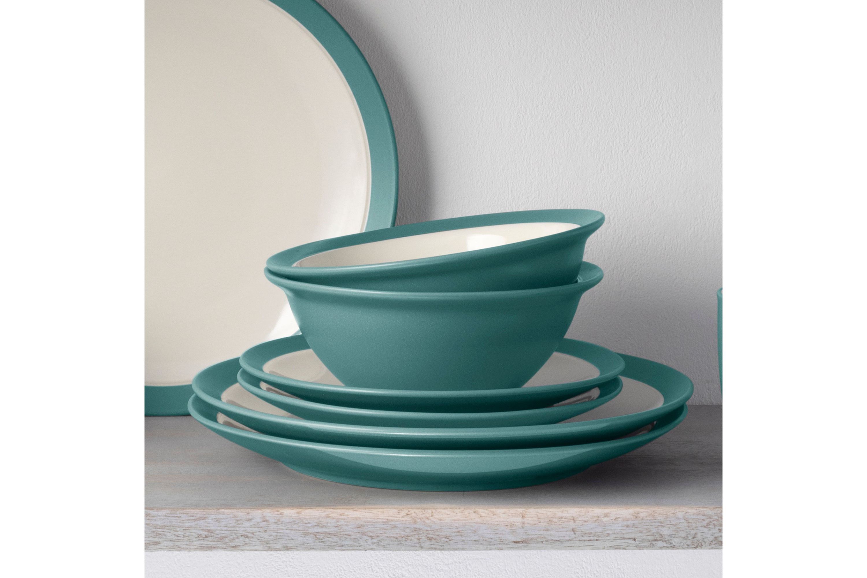 Colorwave Set Of 4 Curve Soup/Cereals, 7", 22 Oz.