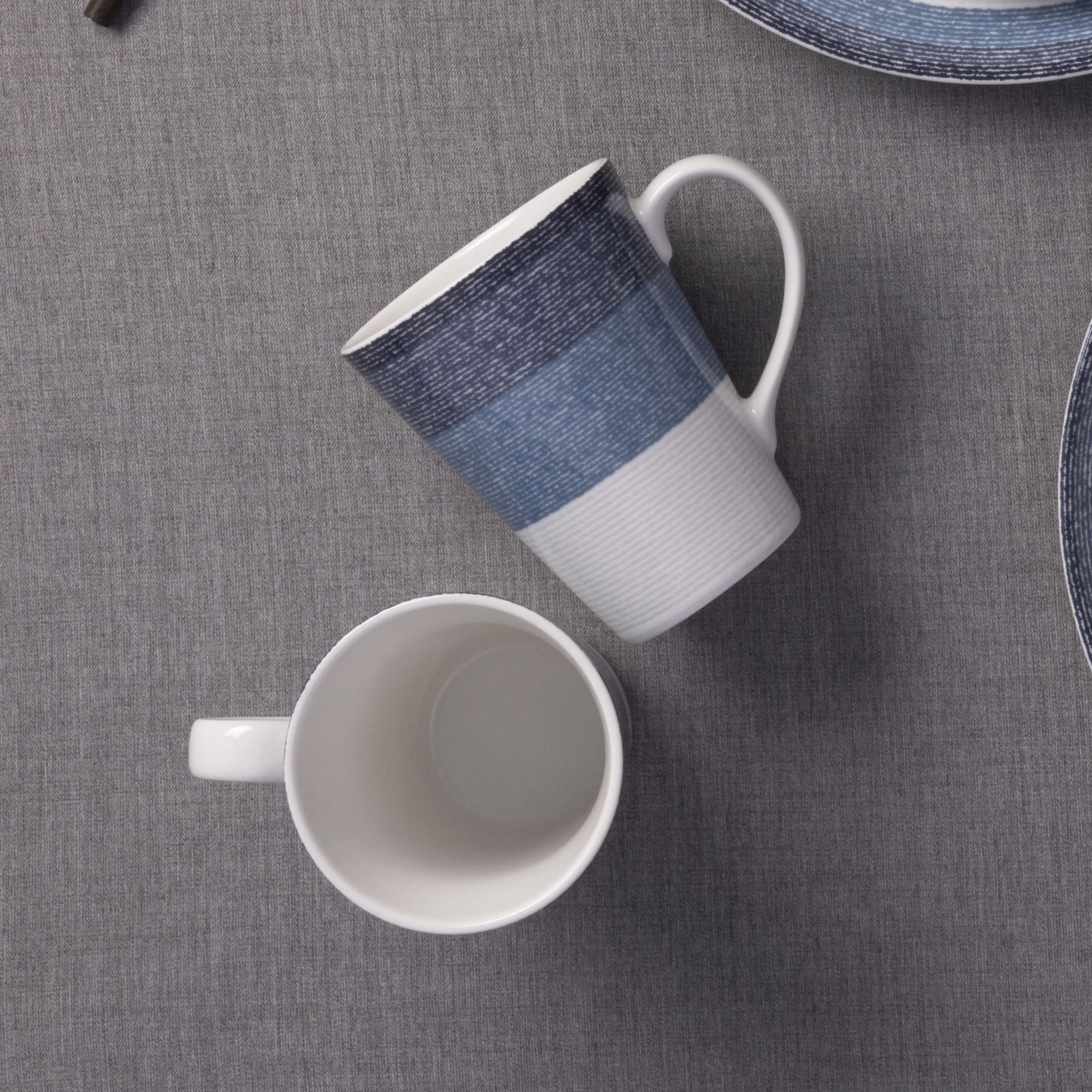 Colorscapes Layers Set Of 4 Mugs, 12 oz.