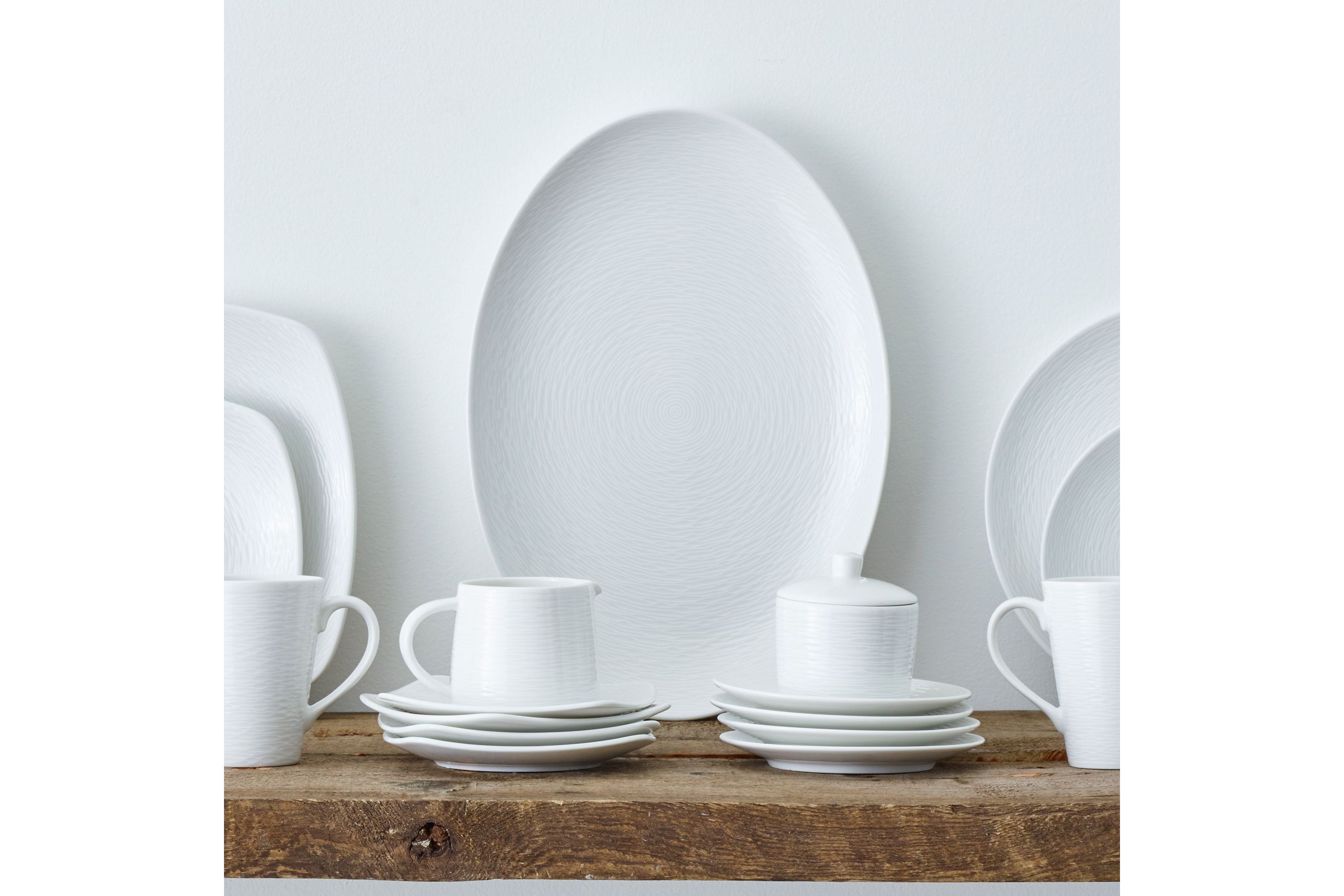Colorscapes Set Of 4 Coupe Appetizer Plates, 6-1/2"