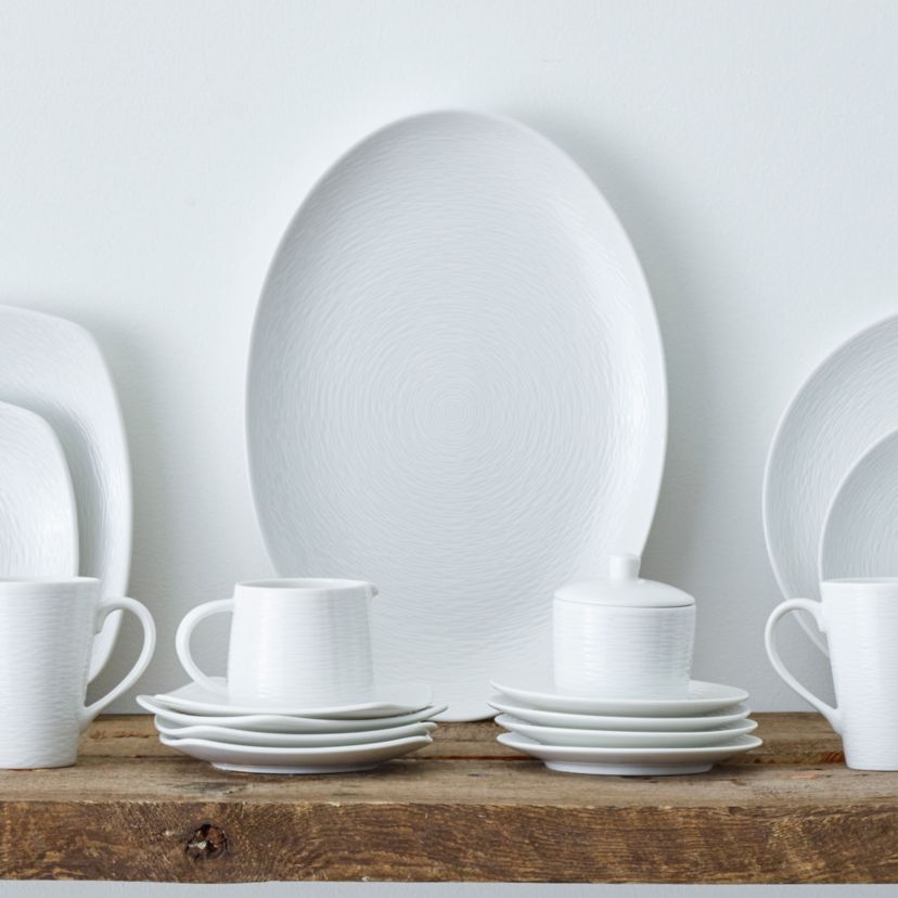 Colorscapes Set Of 4 Coupe Appetizer Plates, 6-1/2"