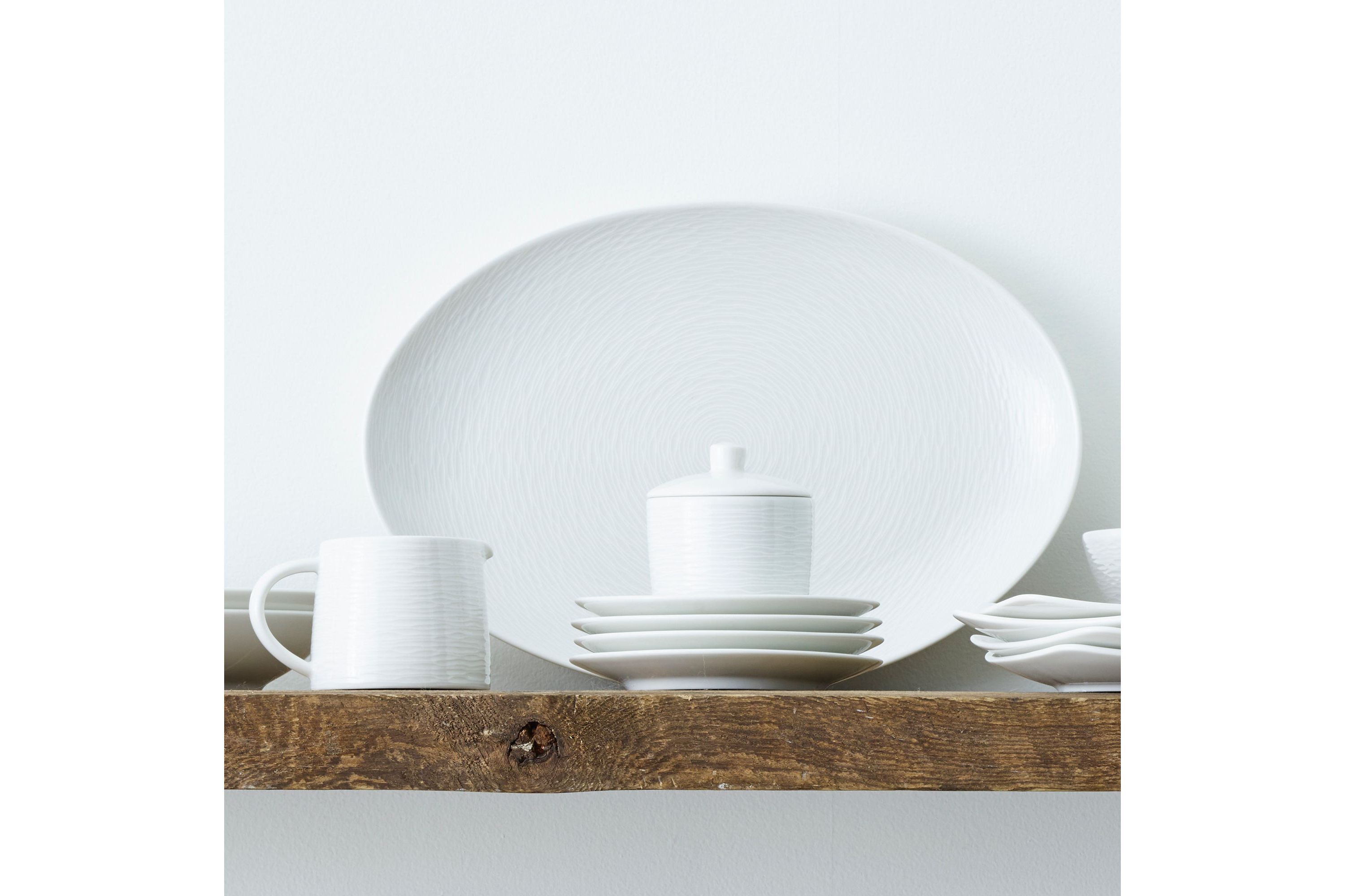 Colorscapes Set Of 4 Coupe Appetizer Plates, 6-1/2"