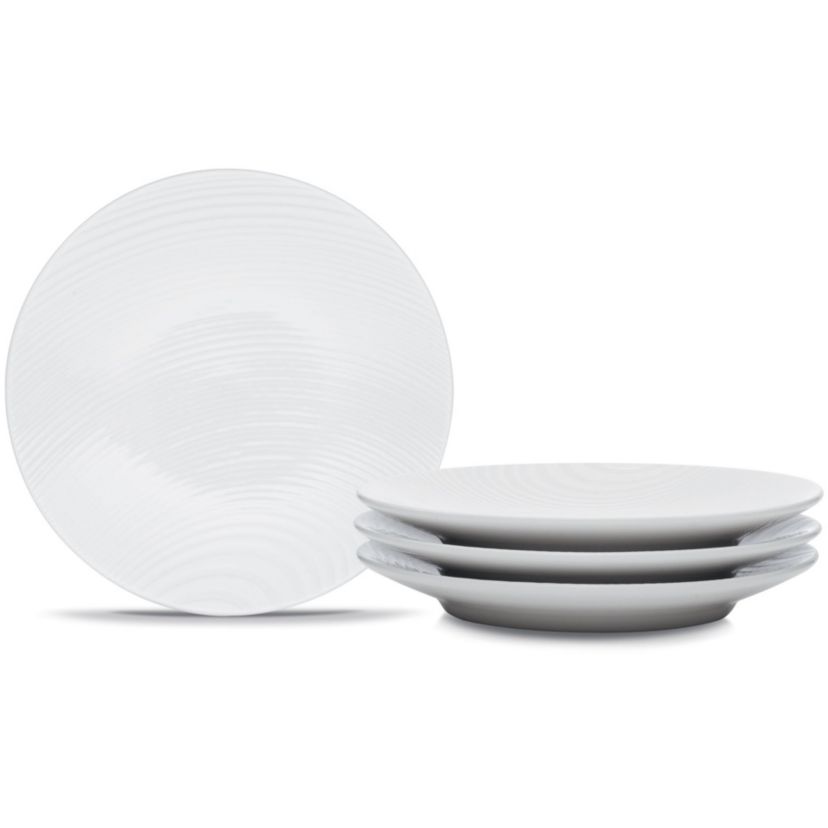 Colorscapes Set Of 4 Coupe Appetizer Plates, 6-1/2"