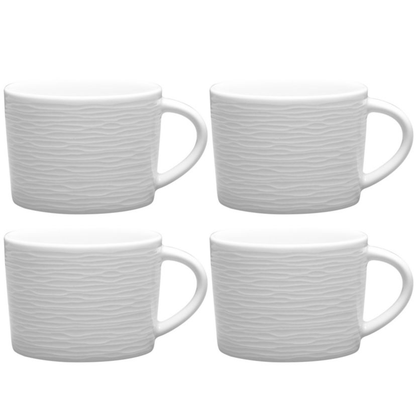 Colorscapes Set Of 4 Cups, 6 oz.