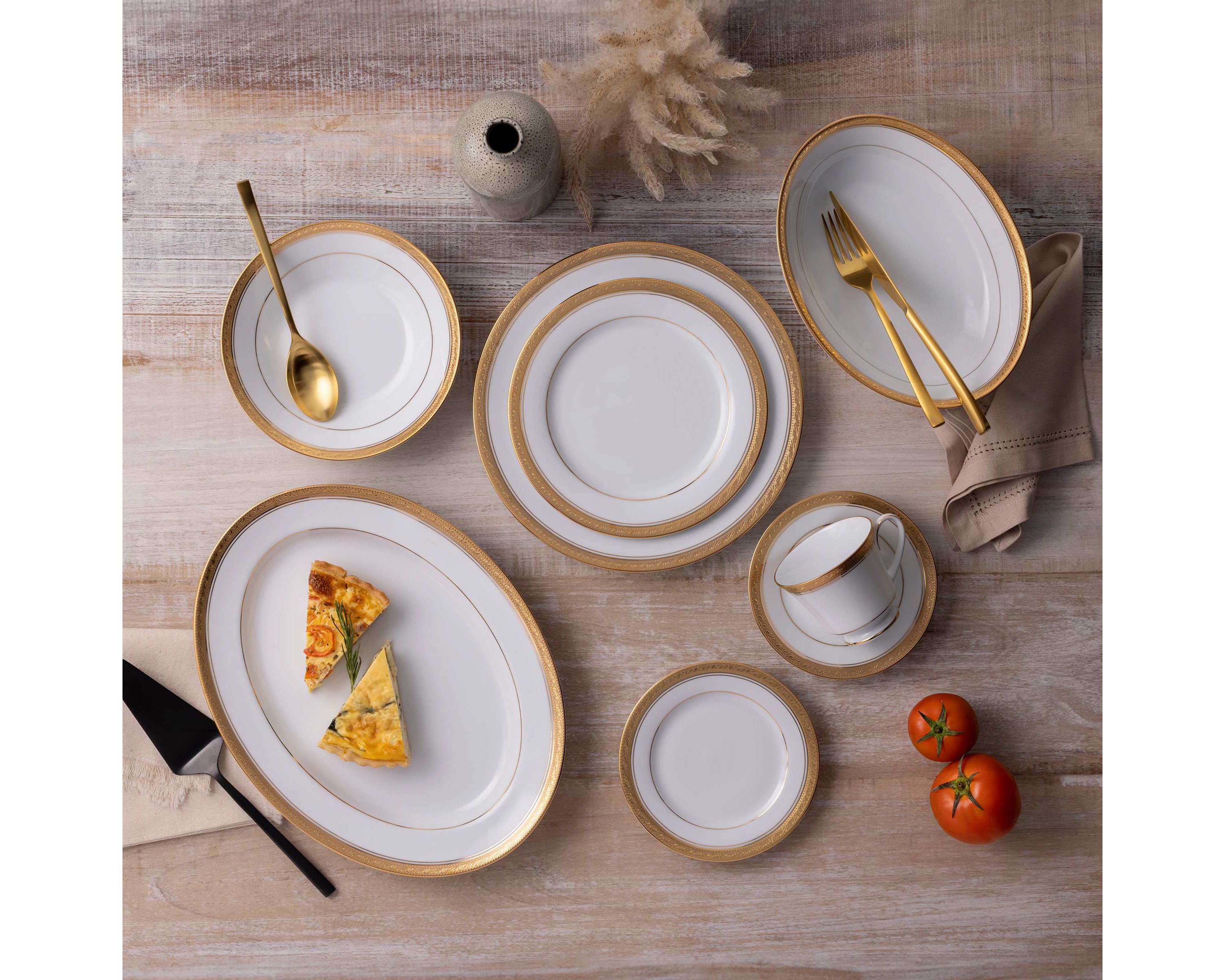 Crestwood Oval Platter, 14"