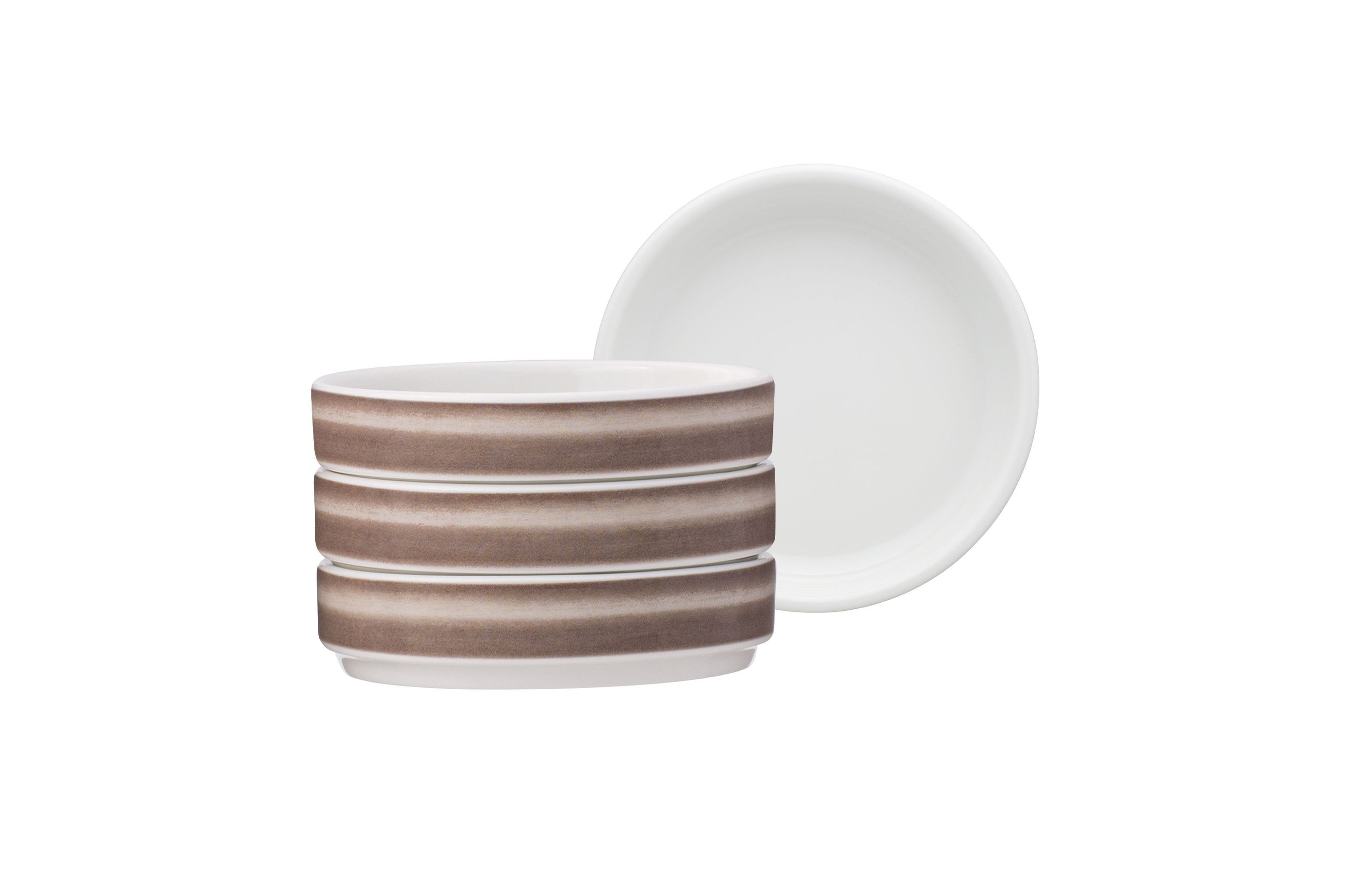Colorstax Ombre Set Of 4 Stax Mini Plates, 3-3/4"