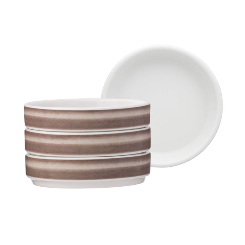Colorstax Ombre Set Of 4 Stax Mini Plates, 3-3/4"
