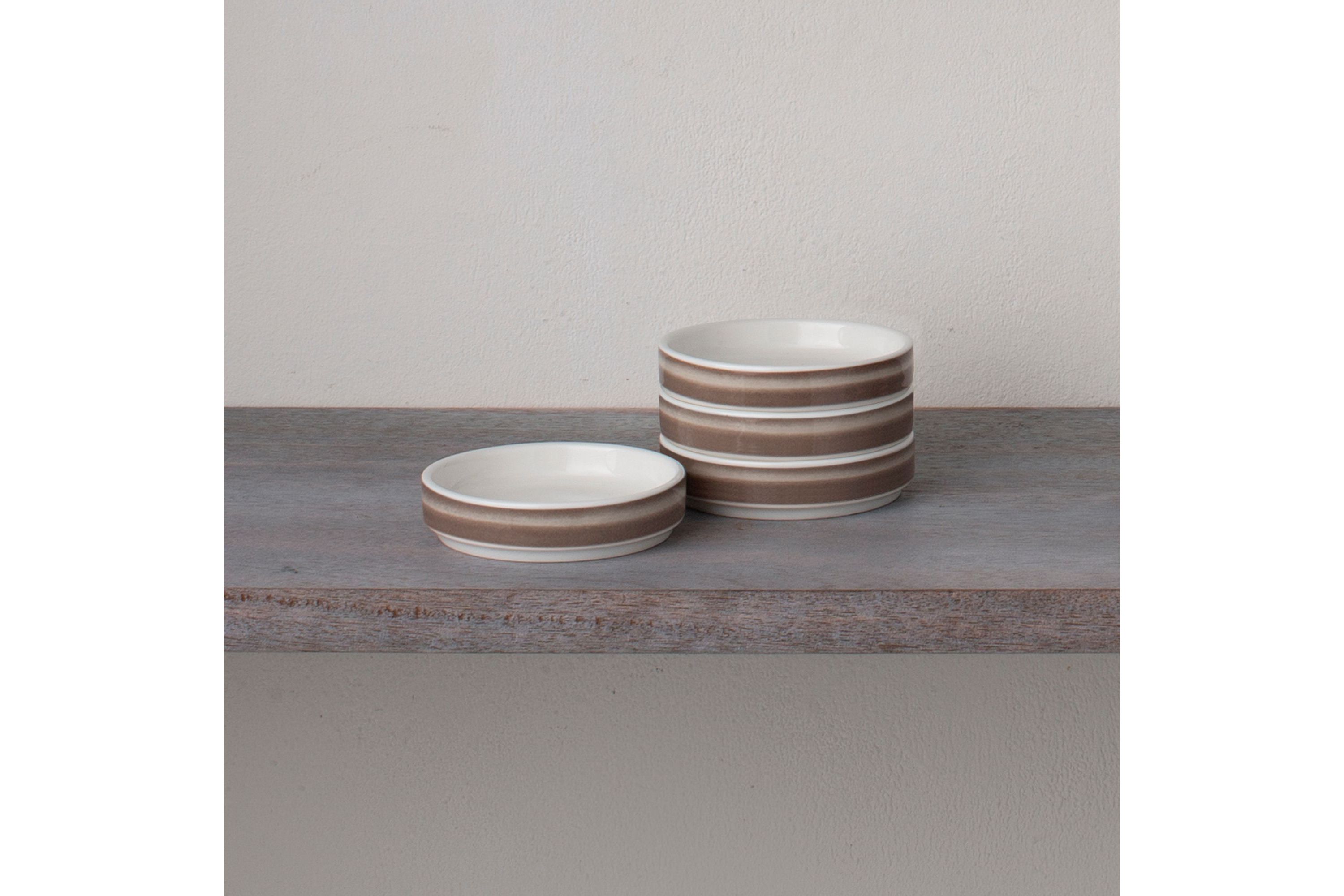 Colorstax Ombre Set Of 4 Stax Mini Plates, 3-3/4"