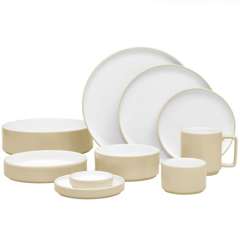 Colortex Stone Set Of 4 Stax Mini Bowls, 3-3/4", 9 Oz.