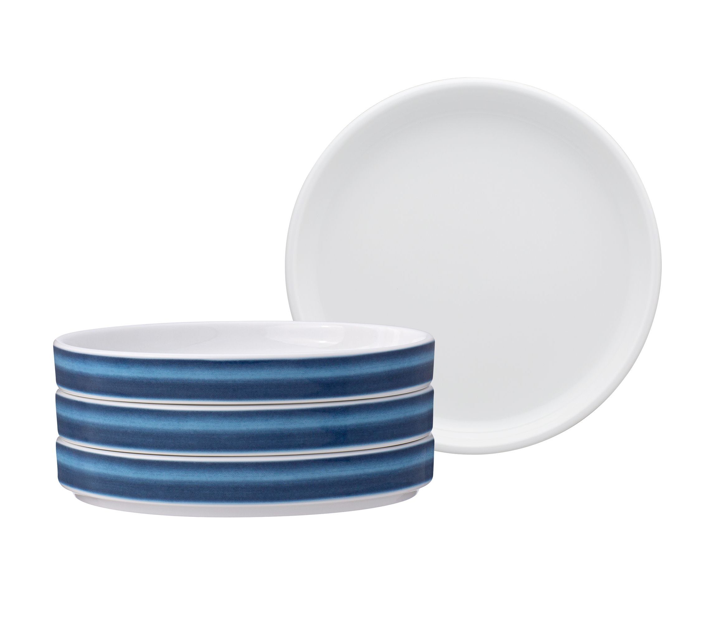 Colorstax Ombre Set Of 4 Stax Small Plates, 6"